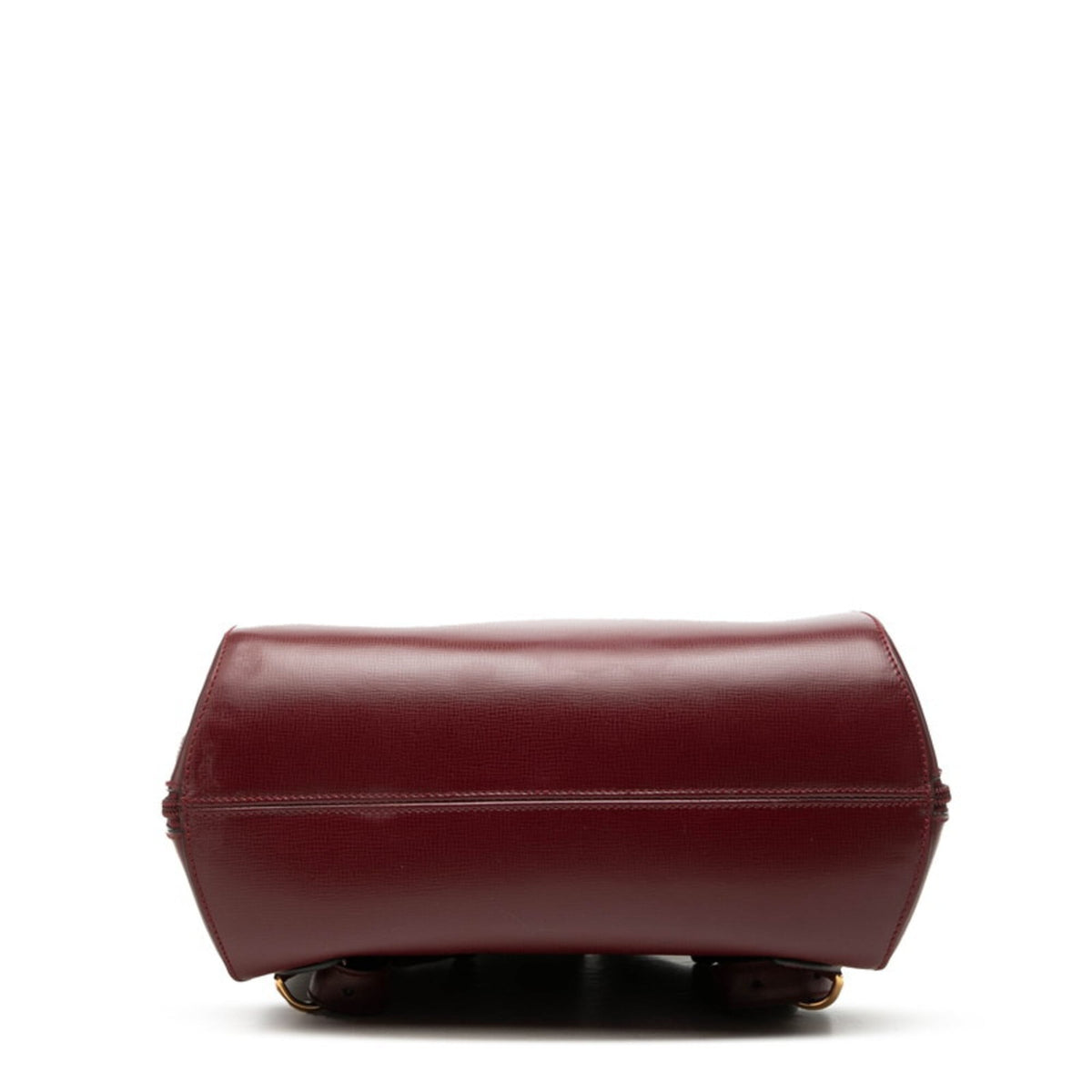 Cartier Bordeaux Leather Backpack (Pre-Owned)