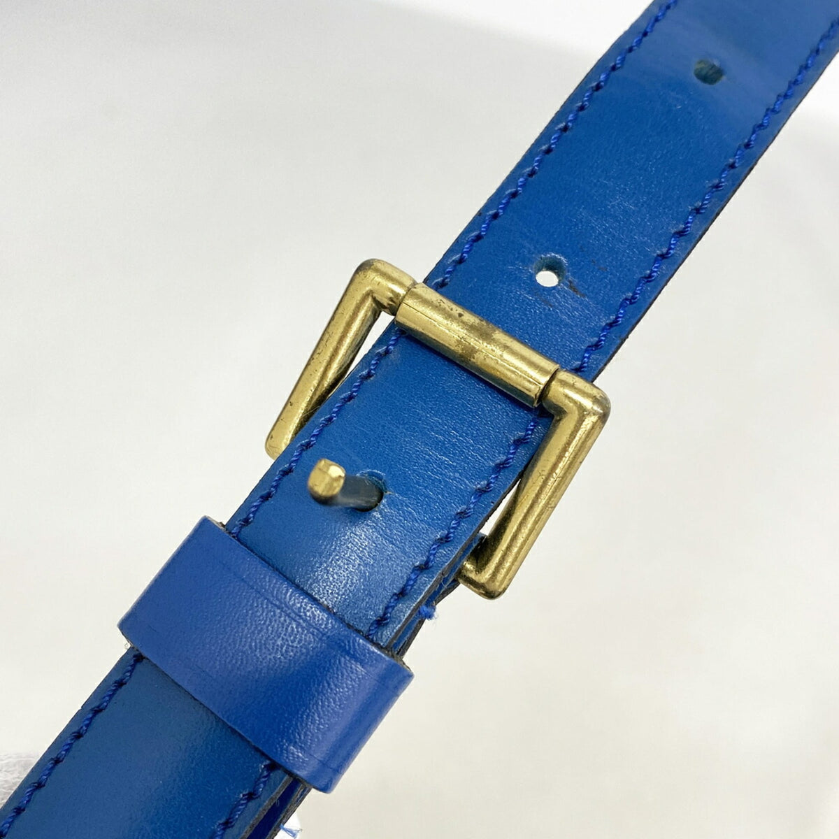 Louis Vuitton Toledo Blue Shoulder Bag (Pre-Owned)
