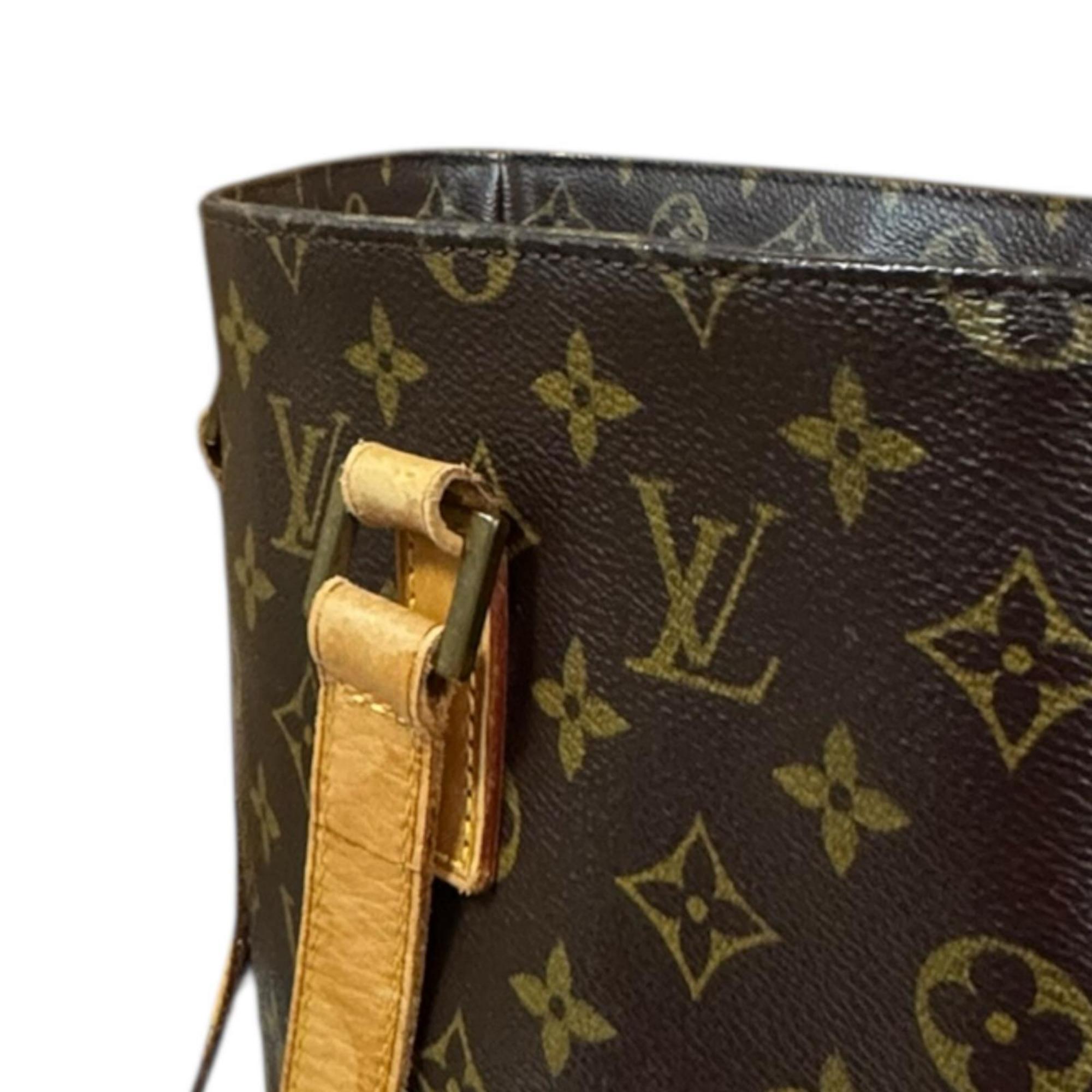 Louis Vuitton Brown Monogram Canvas Tote Bag (Pre-Owned)