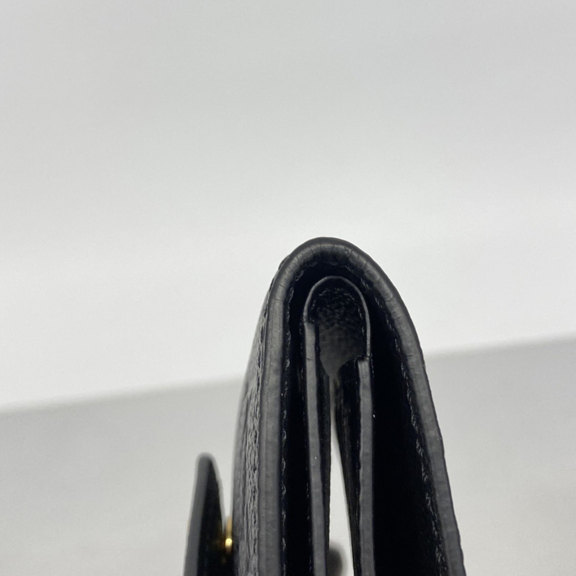Louis Vuitton Noir Wallet (Tri-Fold) (Pre-Owned)