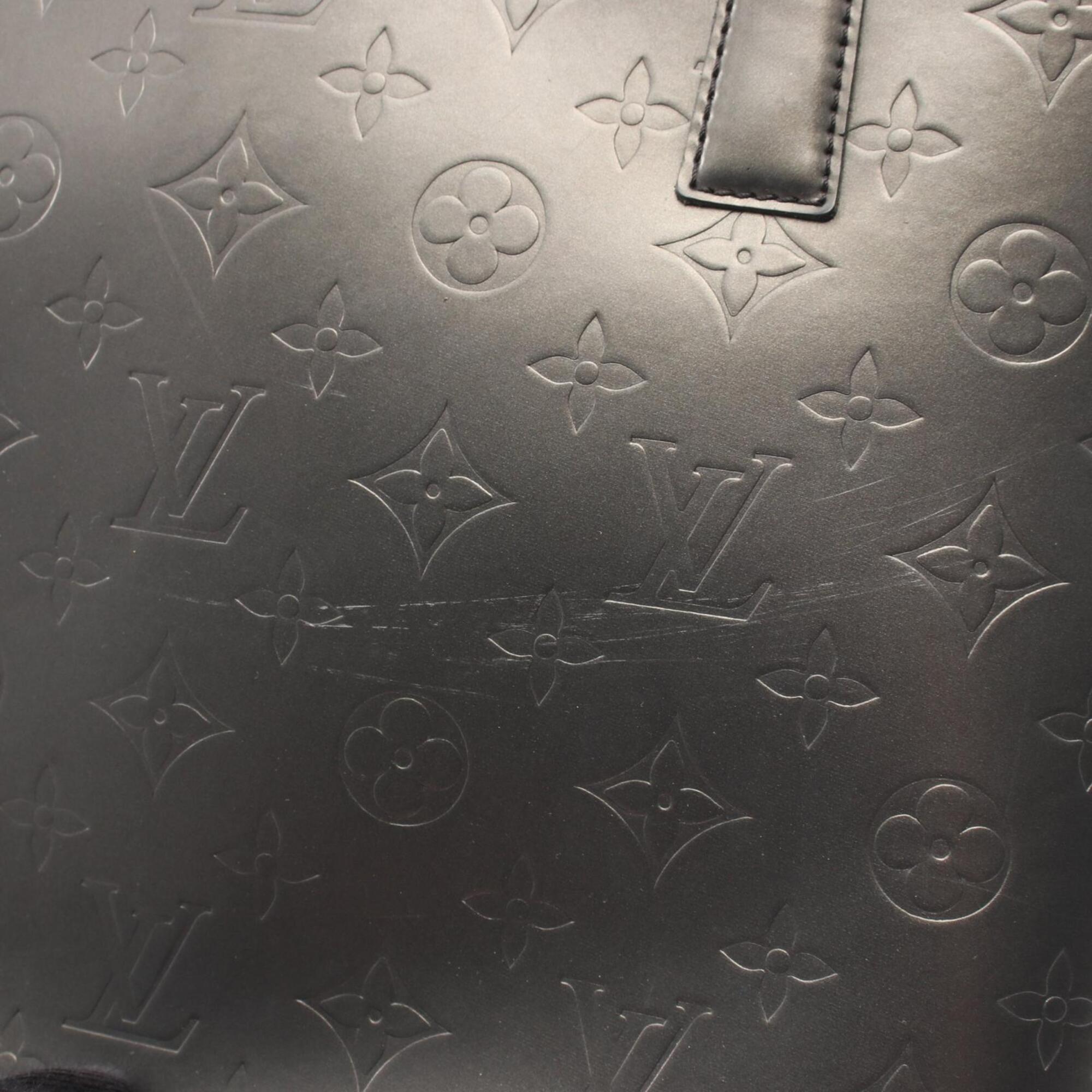 Louis Vuitton Black Noir Monogram Mat Handbag (Pre-Owned)
