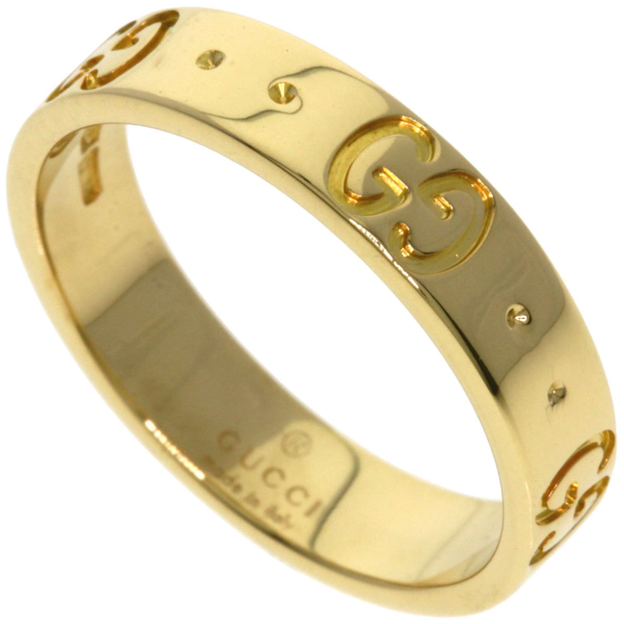 Gucci Yellow Gold (18K) Band Ring (Pre-Owned)