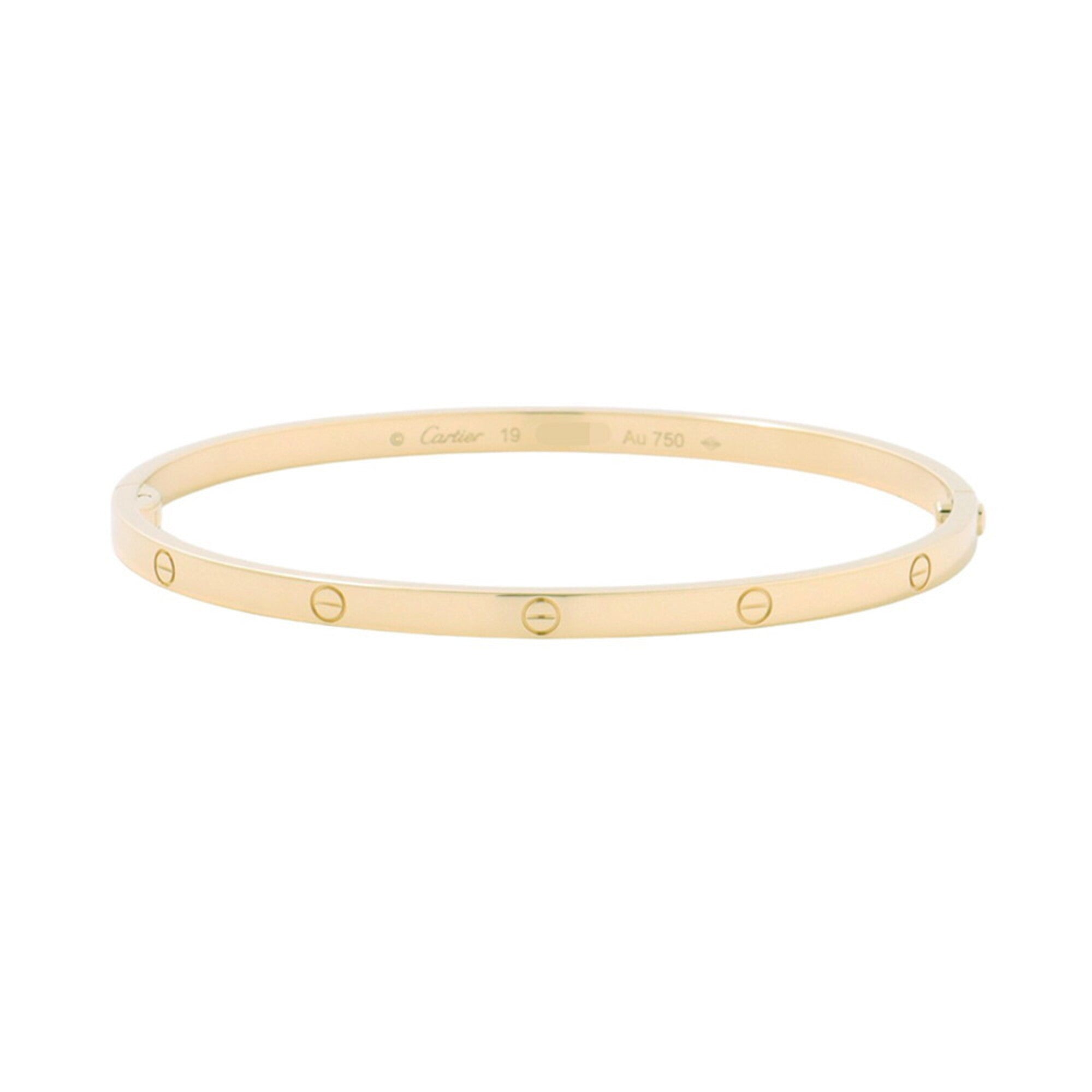 Cartier Love Yellow Gold (18K) Charm Bracelet (Pre-Owned)