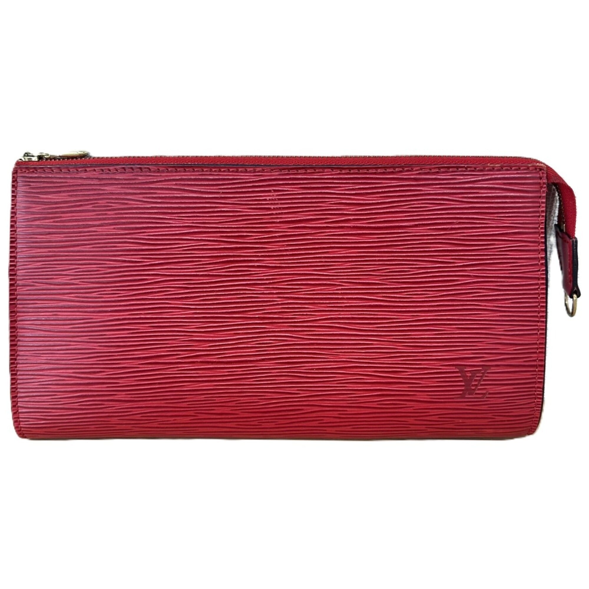 Louis Vuitton Epi Red Color Epi Leather Pochette (Pre-Owned)