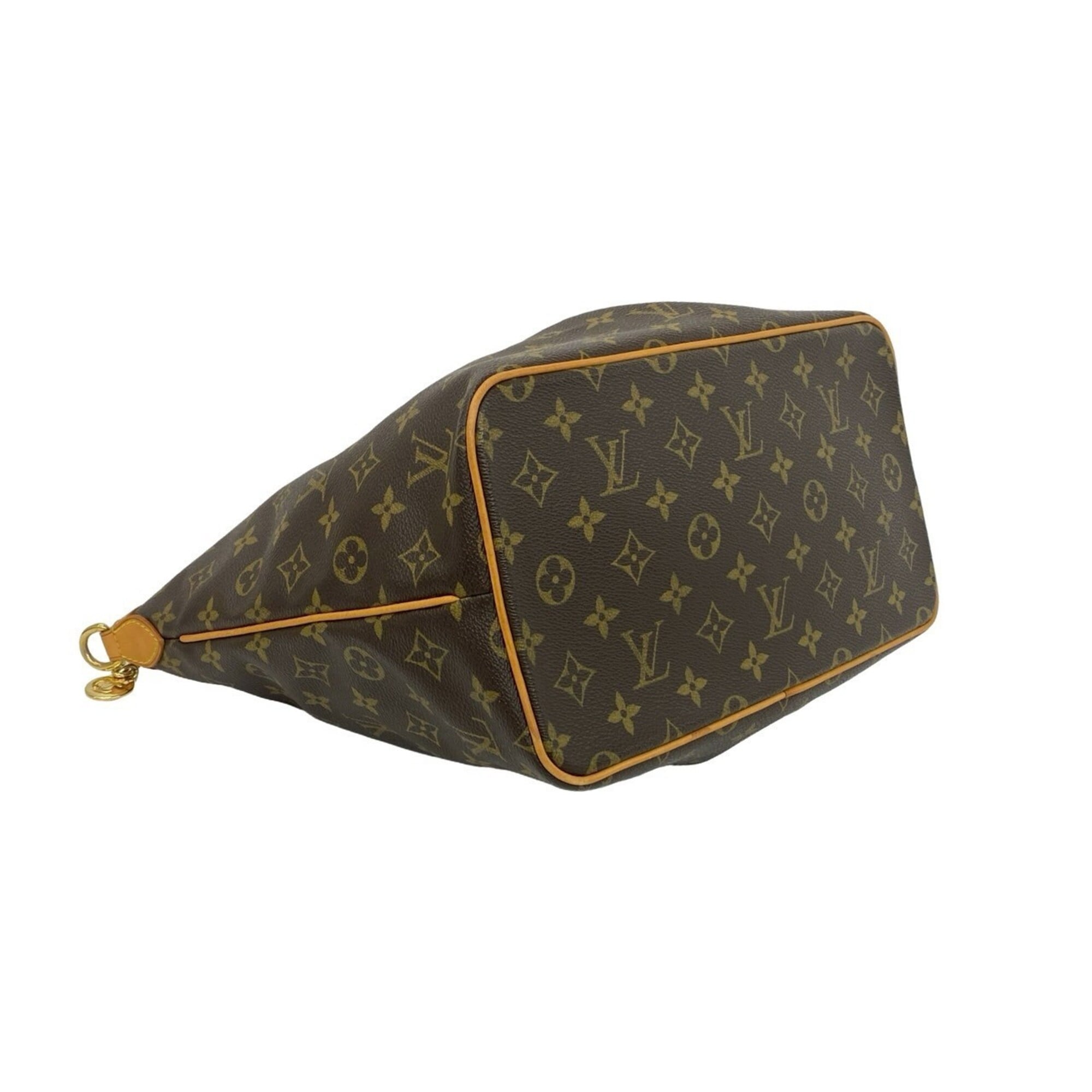 Louis Vuitton Brown Leather Pvc Shoulder Bag Tote Bag (Pre-Owned)