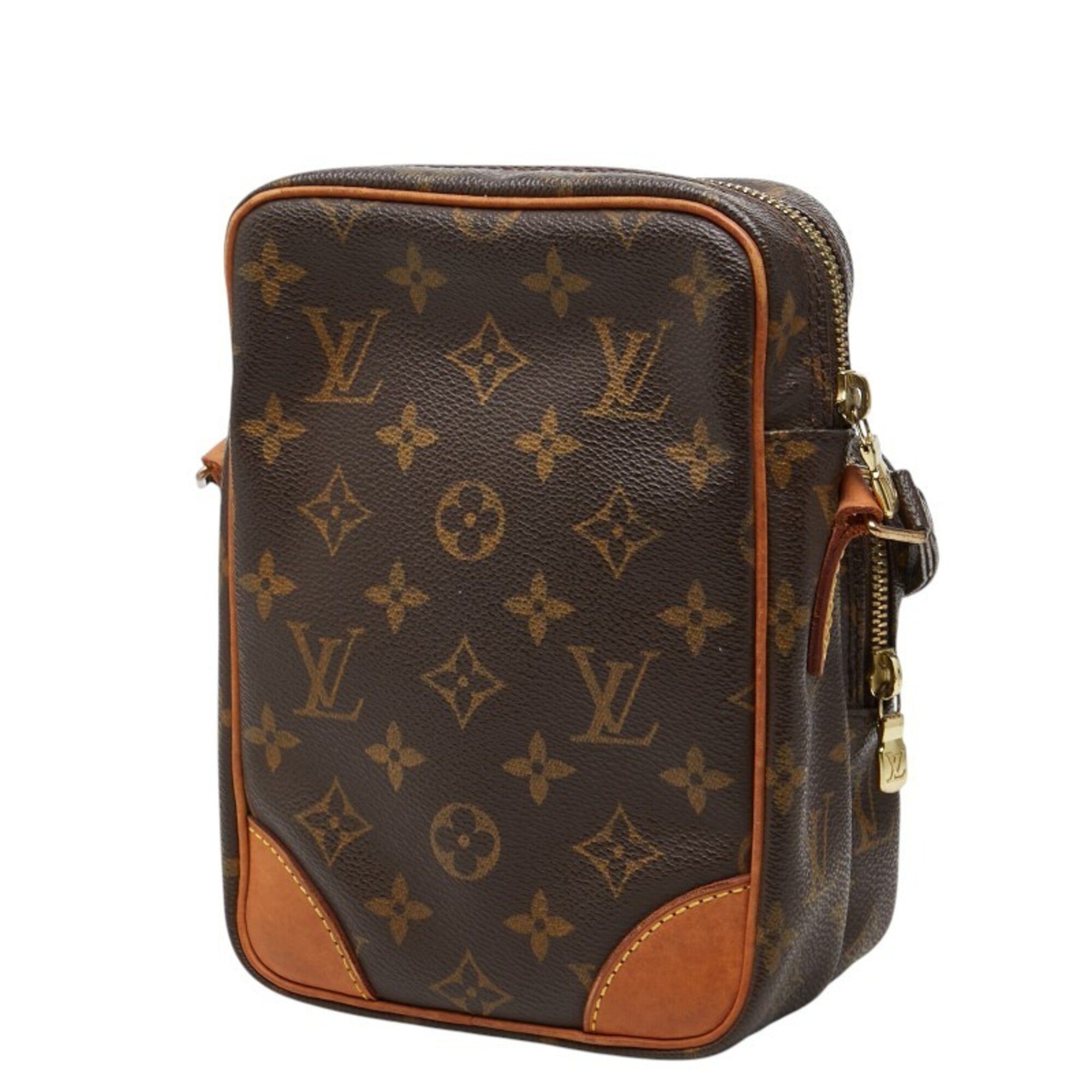 Louis Vuitton Monogram Brown Pvc Leather Shoulder Bag (Pre-Owned)