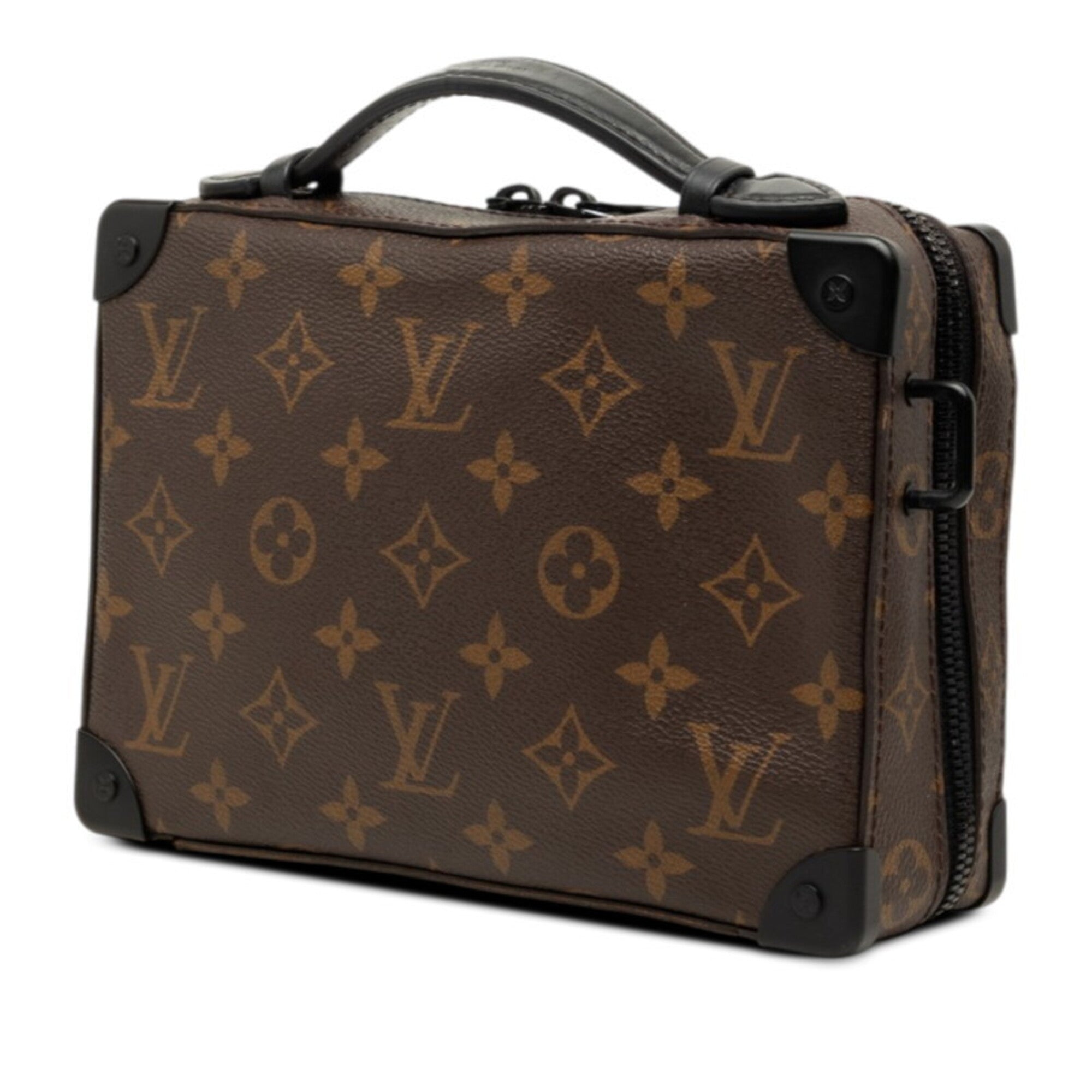 Louis Vuitton Brown Pvc Leather Shoulder Bag (Pre-Owned)