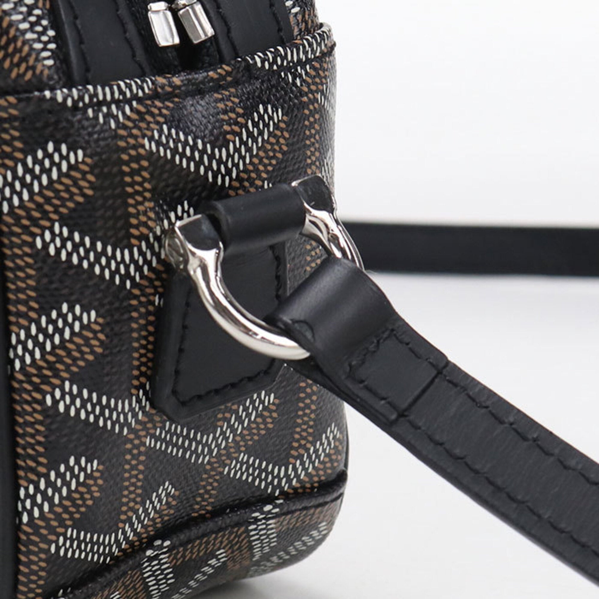 Goyard Black Canvas Shoulder Bag (Pre-Owned)
