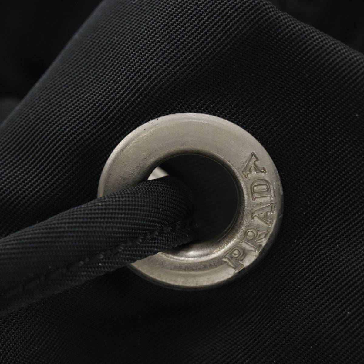 Prada Black Nero Nylon Backpack (Pre-Owned)