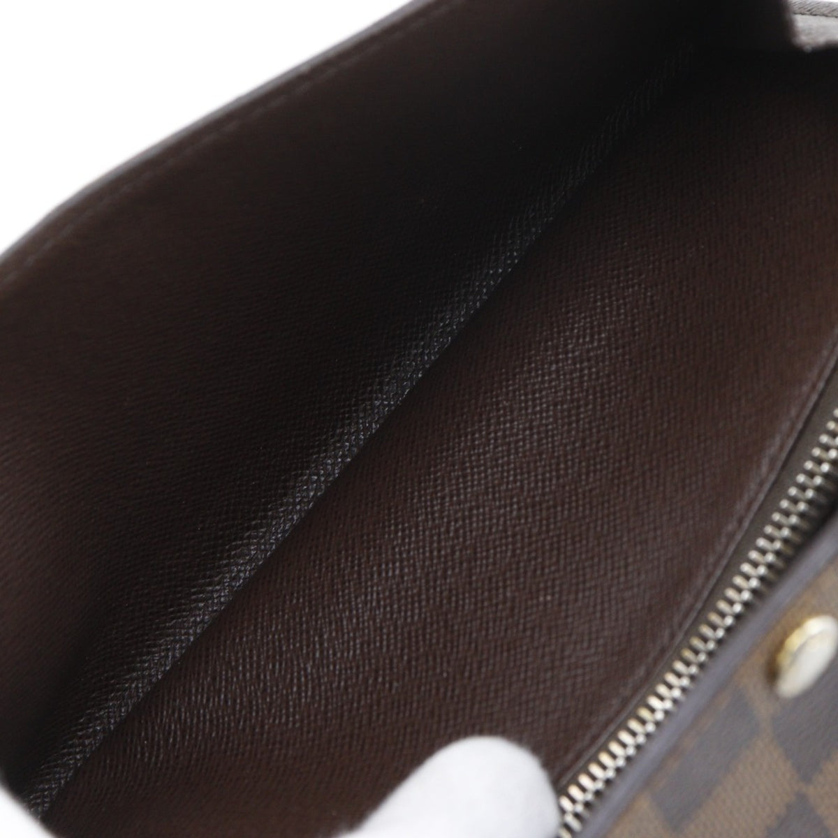 Louis Vuitton Damier Brown Damier Canvas Long Wallet (Bi-Fold) (Pre-Owned)