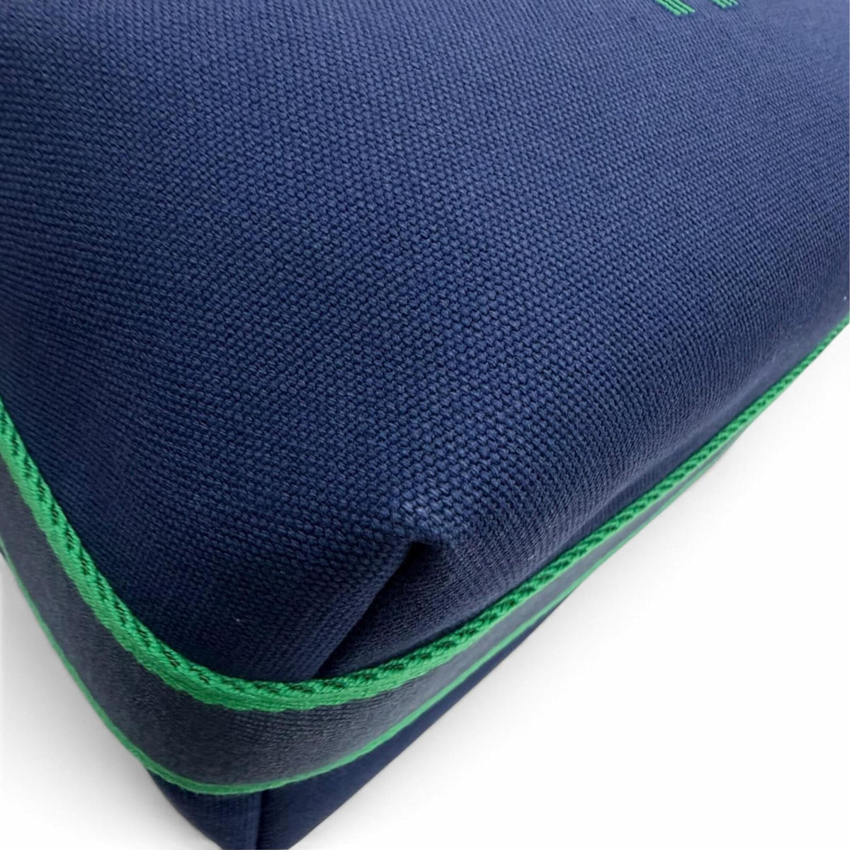 Hermes Navy Cotton Handbag Pouch (Pre-Owned)
