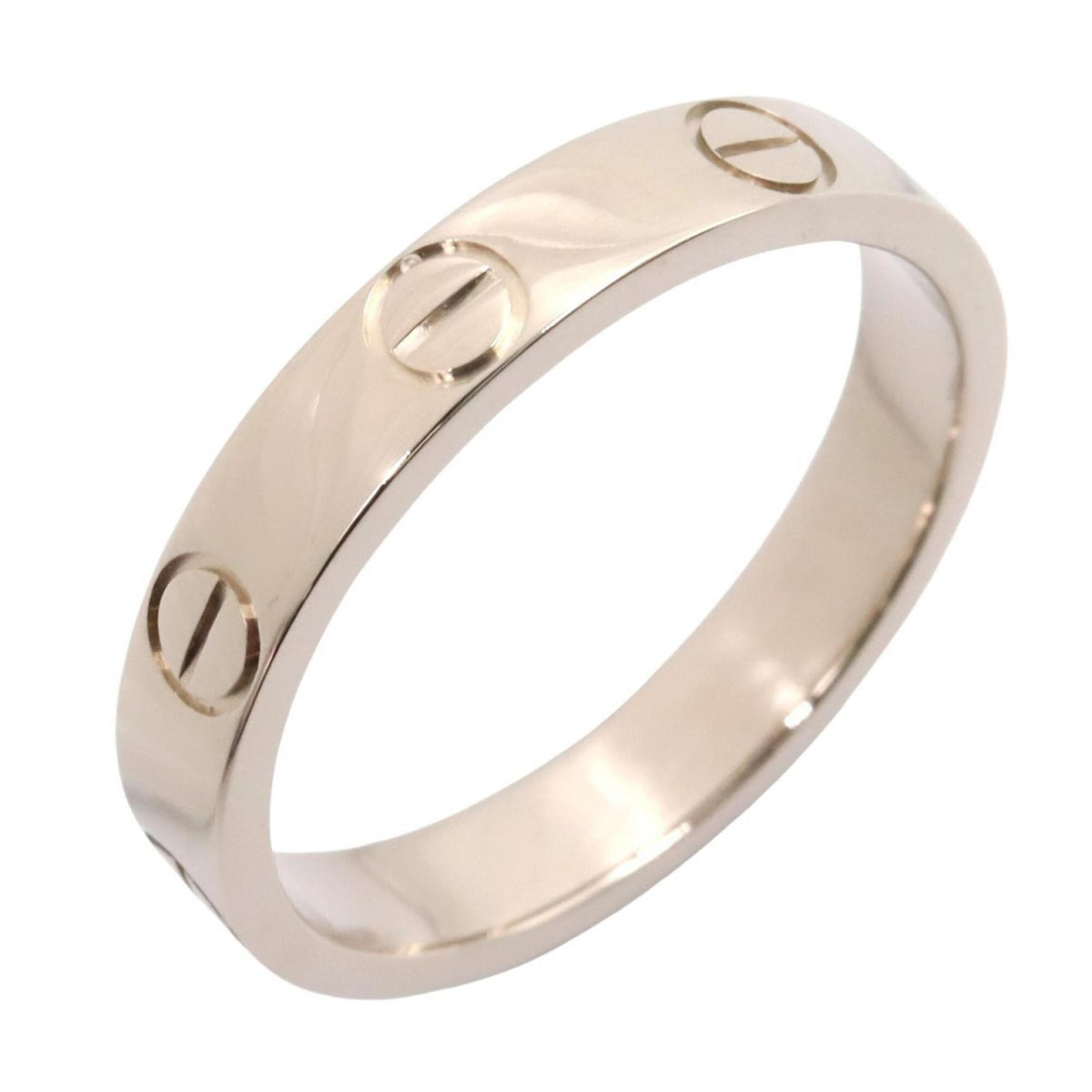 Cartier Silver White Gold (18K) Band Ring (Pre-Owned)