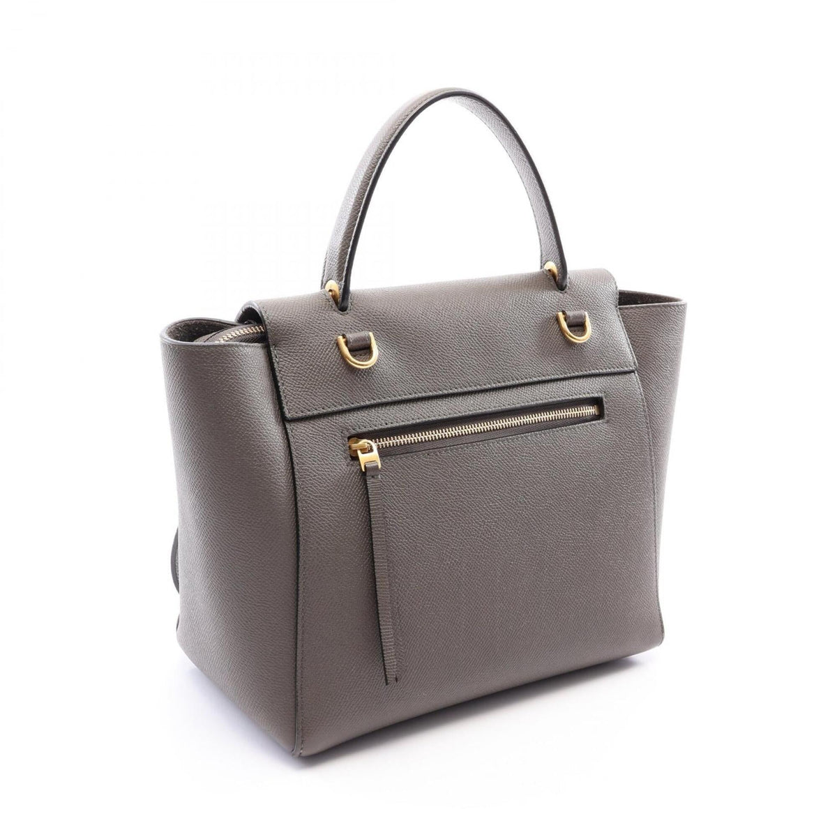 Celine Gray Leather Handbag (Pre-Owned)