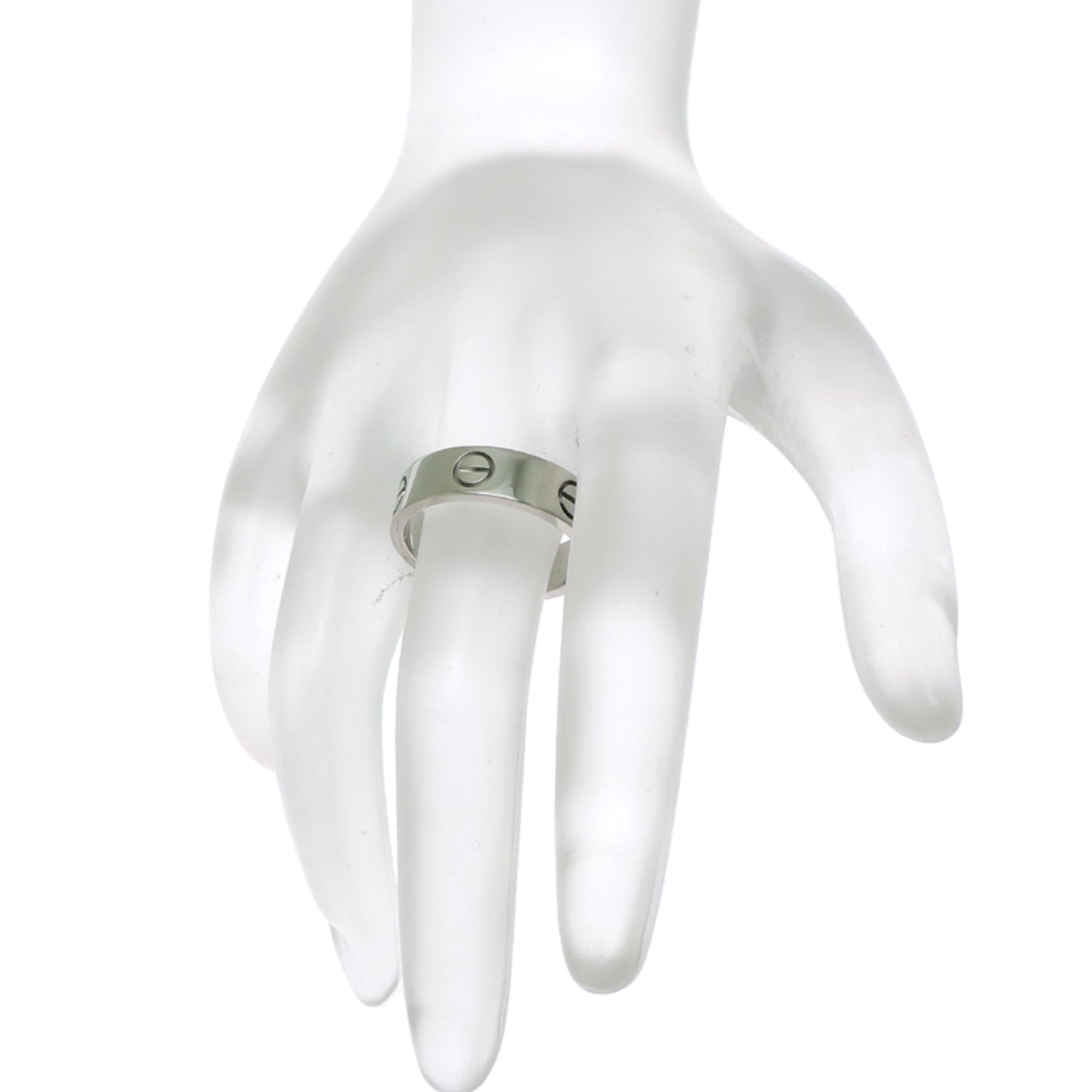 Cartier White Gold (18K) Band Ring (Pre-Owned)