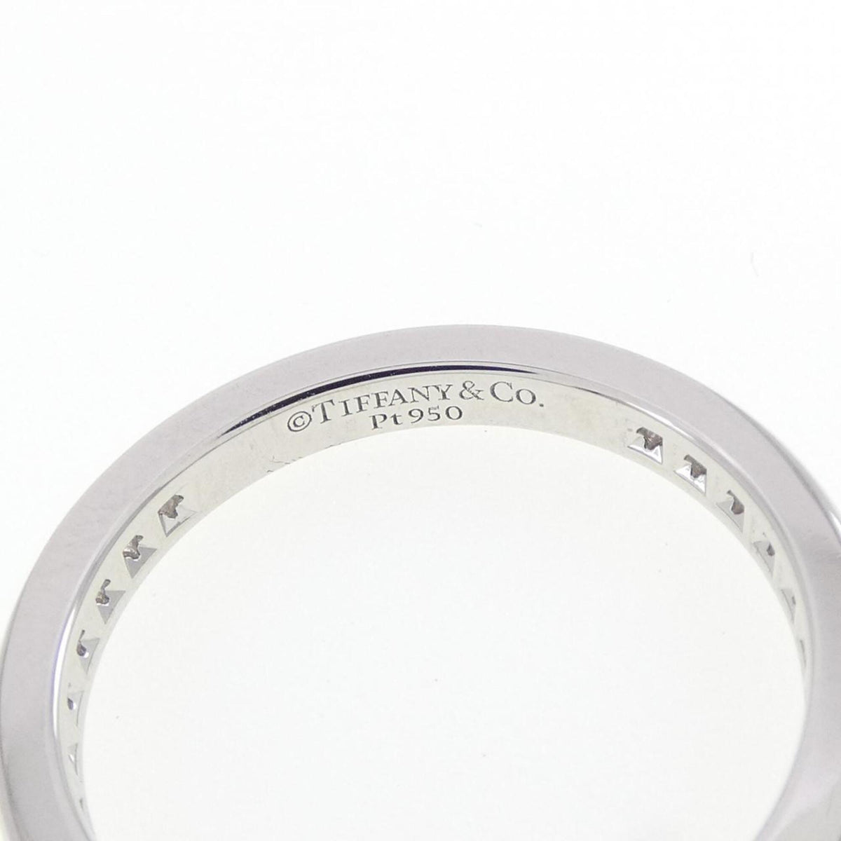Tiffany Platinum 950 Band Ring (Pre-Owned)