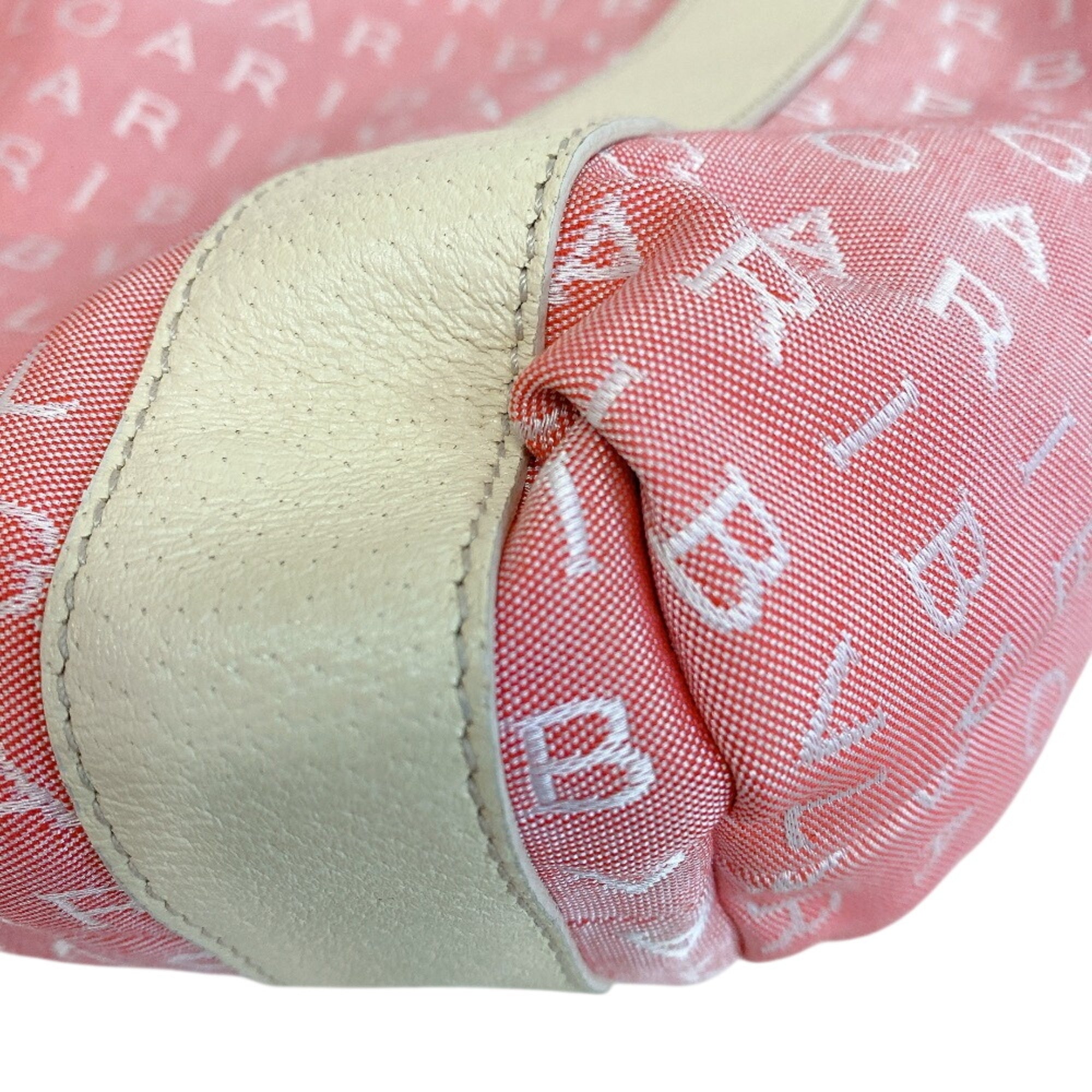Bvlgari Pink Canvas Tote Bag (Pre-Owned)