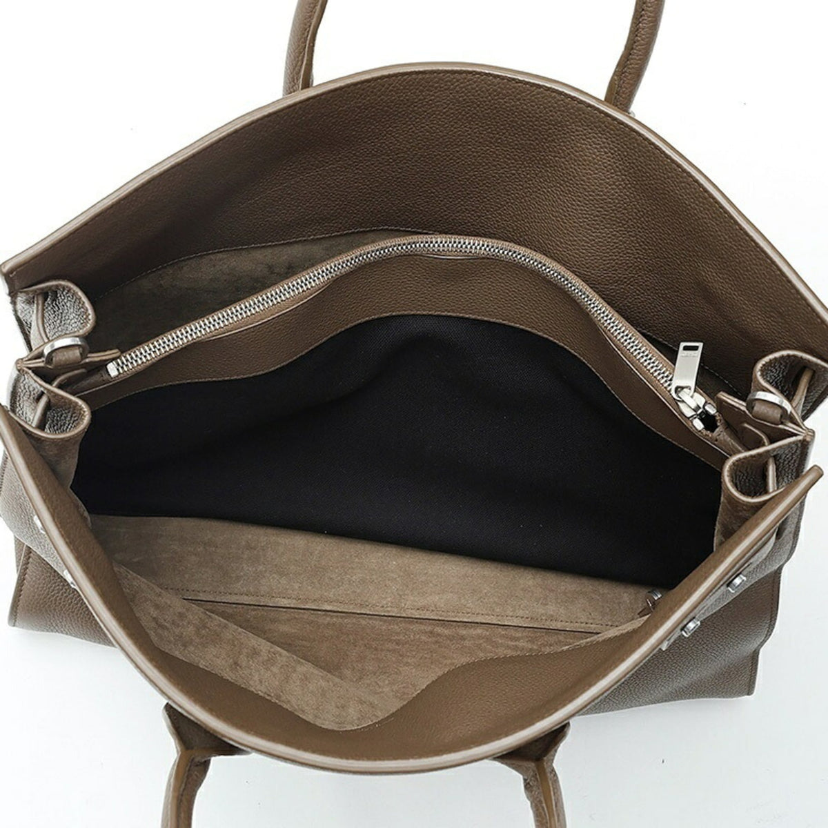 Saint Laurent Brown Leather Handbag (Pre-Owned)