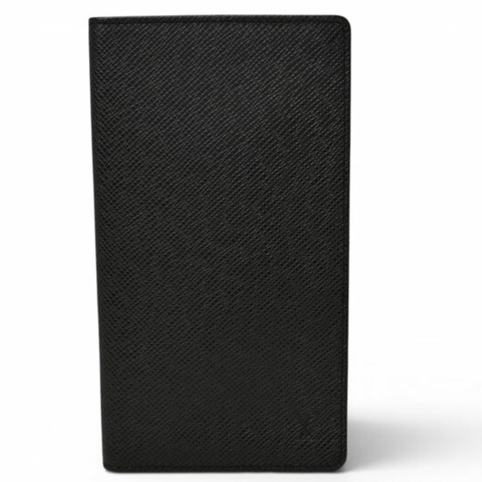 Louis Vuitton Taiga Ardoise Leather Wallet (Bi-Fold) (Pre-Owned)