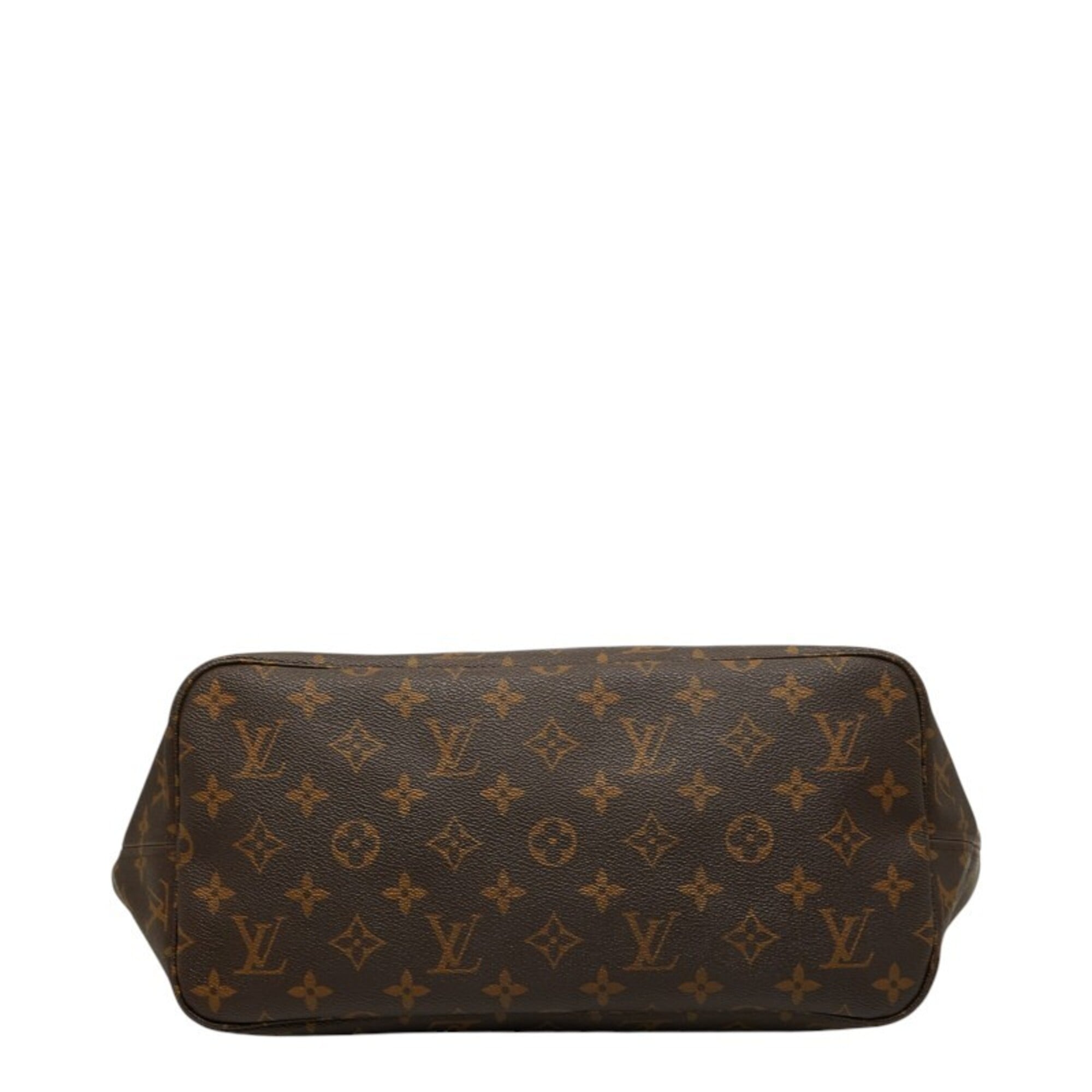 Louis Vuitton Monogram Brown Pvc Leather Tote Bag (Pre-Owned)