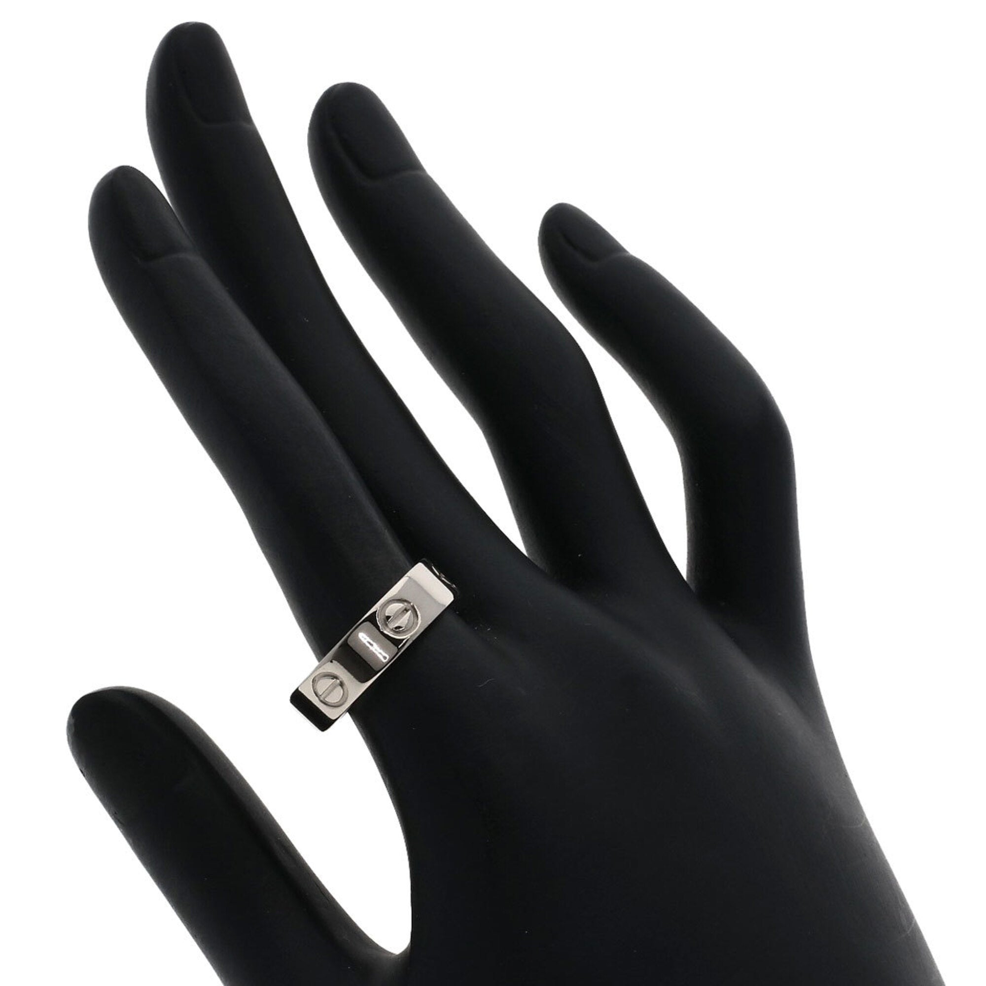 Cartier Love White Gold (18K) Band Ring (Pre-Owned)