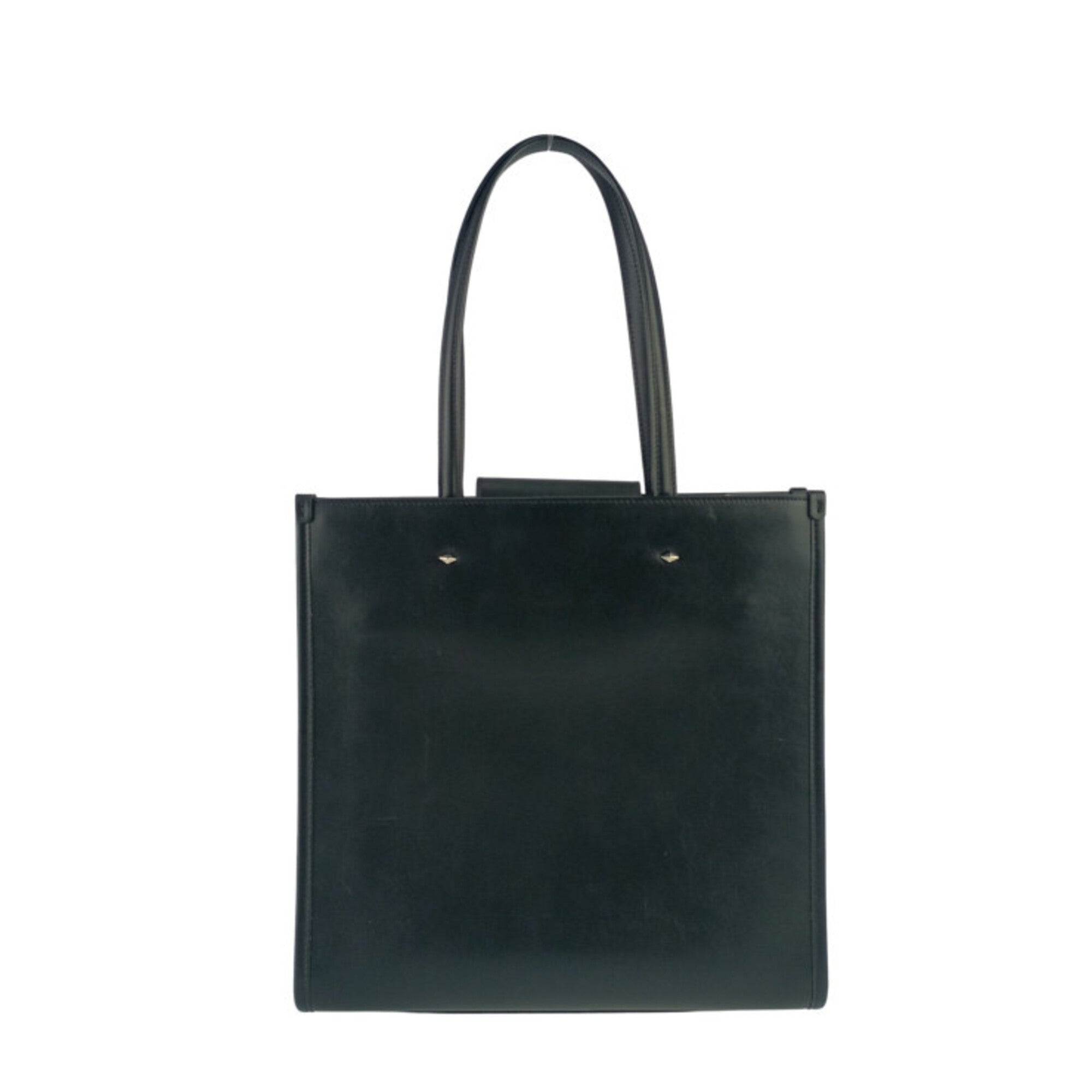 Jimmy Choo Black Leather Tote Bag (Pre-Owned)