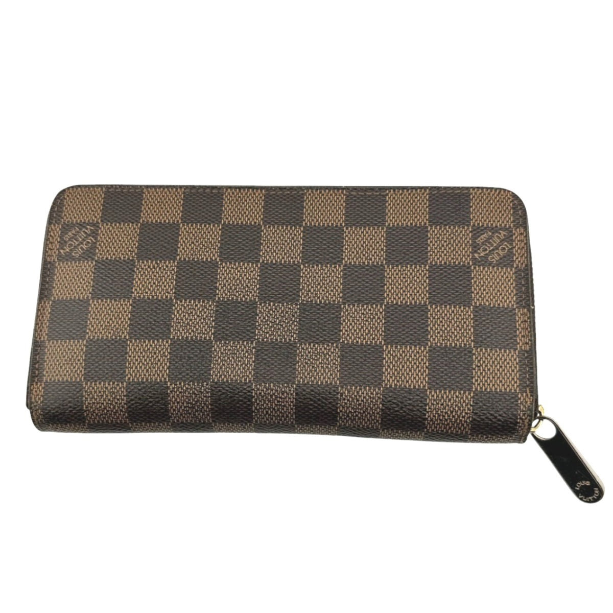 Louis Vuitton Brown Ebene Damier Canvas Long Wallet (Bi-Fold) (Pre-Owned)