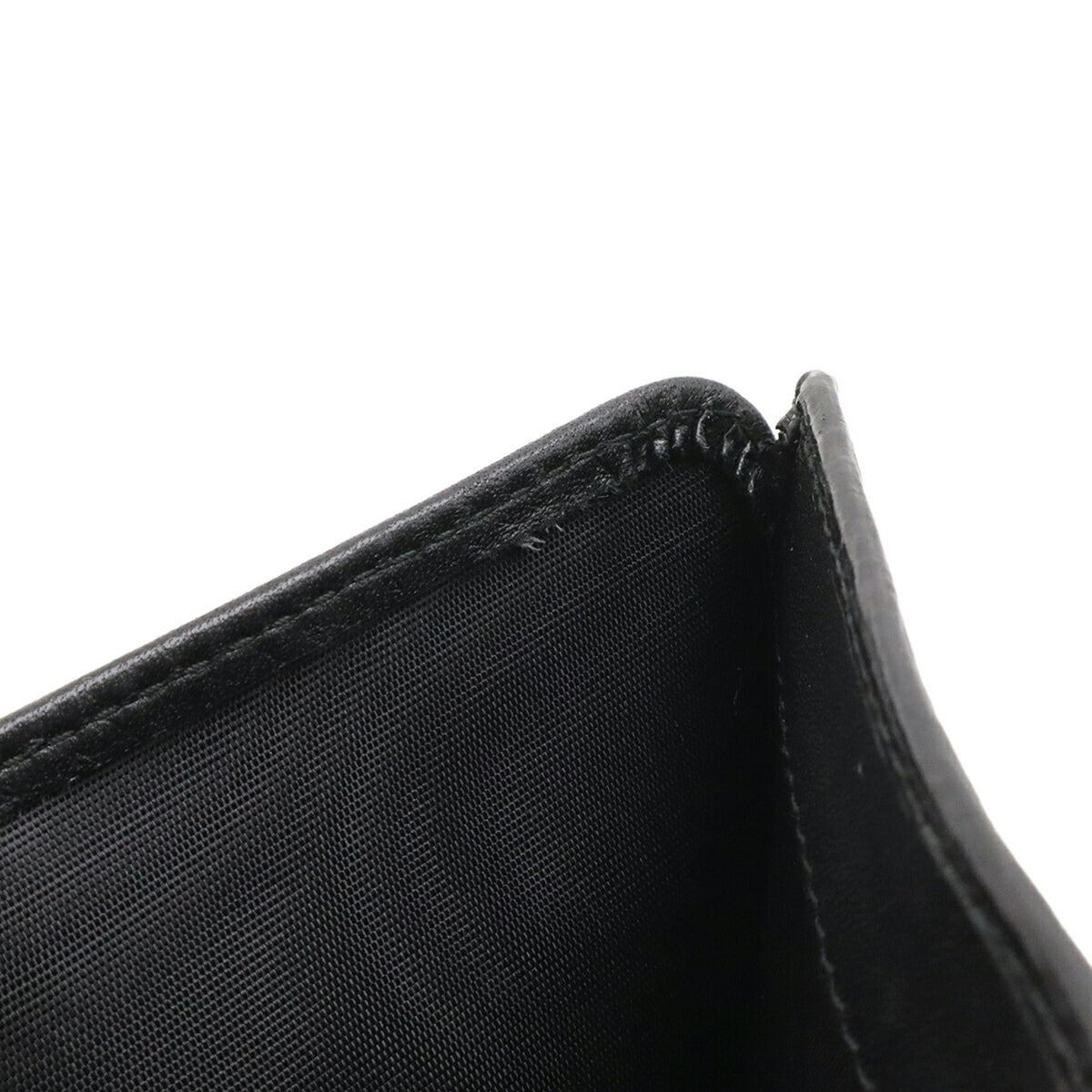 Prada Black Nero Leather Wallet (Bi-Fold) (Pre-Owned)