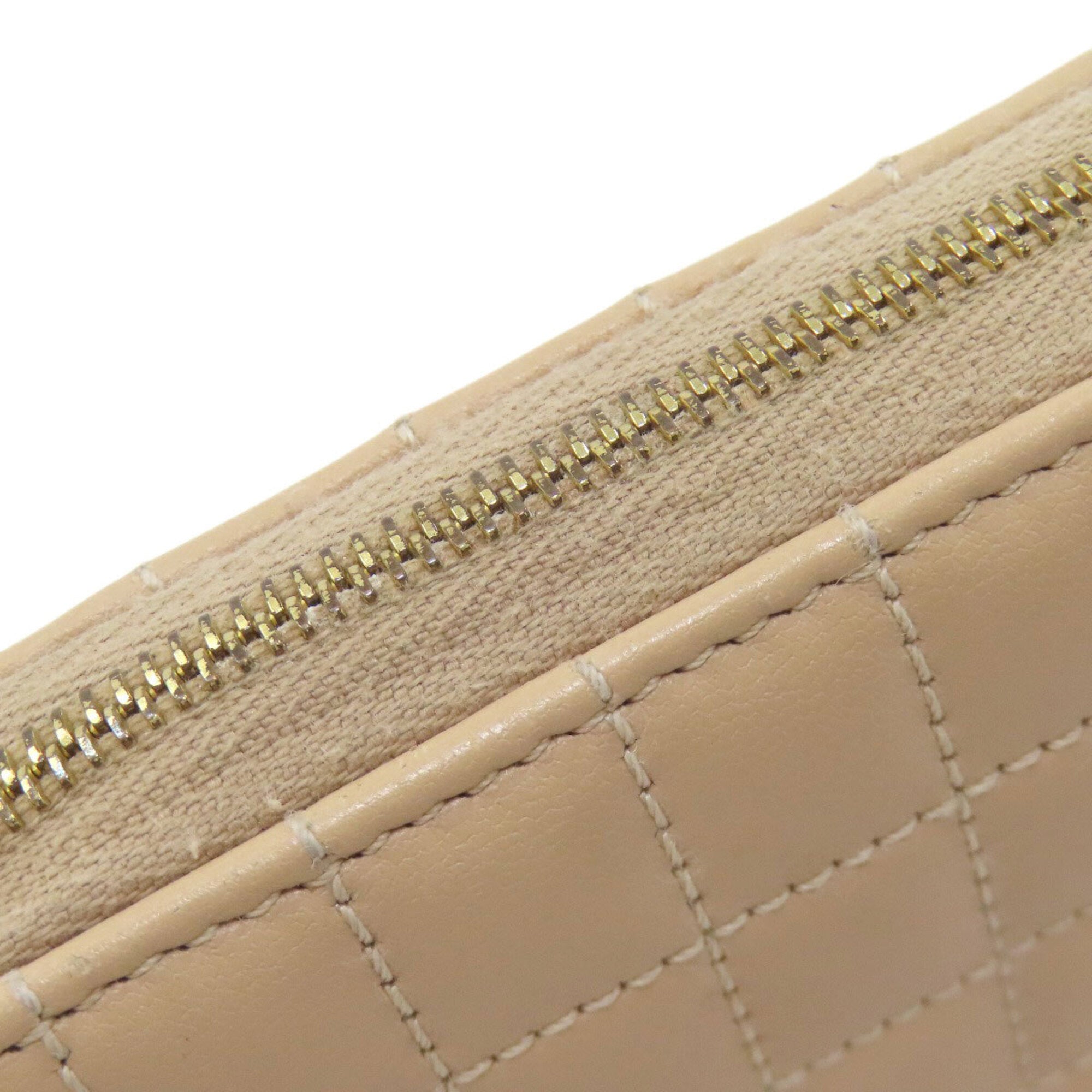 Celine Brown Leather Long Wallet (Bi-Fold) (Pre-Owned)