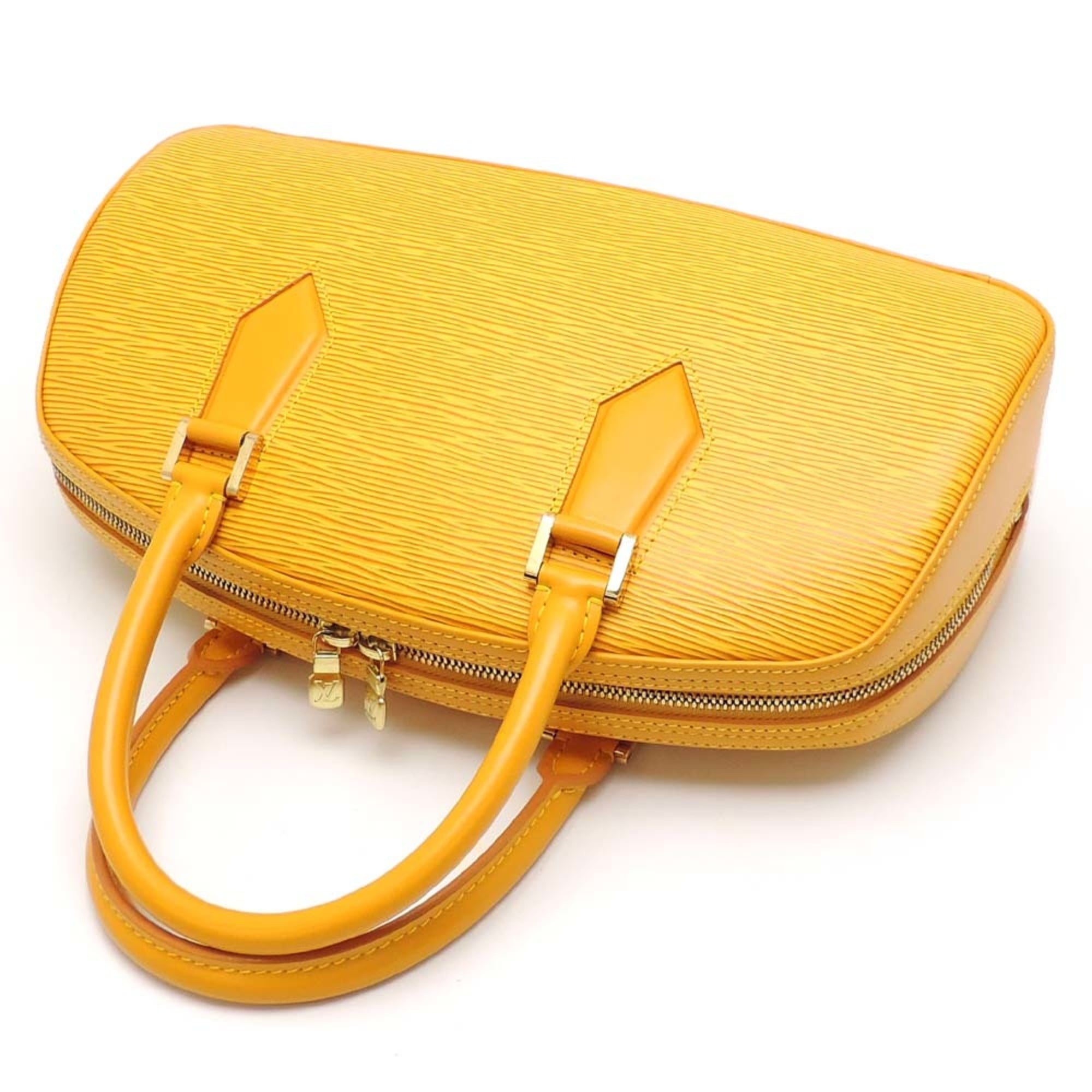 Louis Vuitton Yellow Epi Leather Handbag (Pre-Owned)