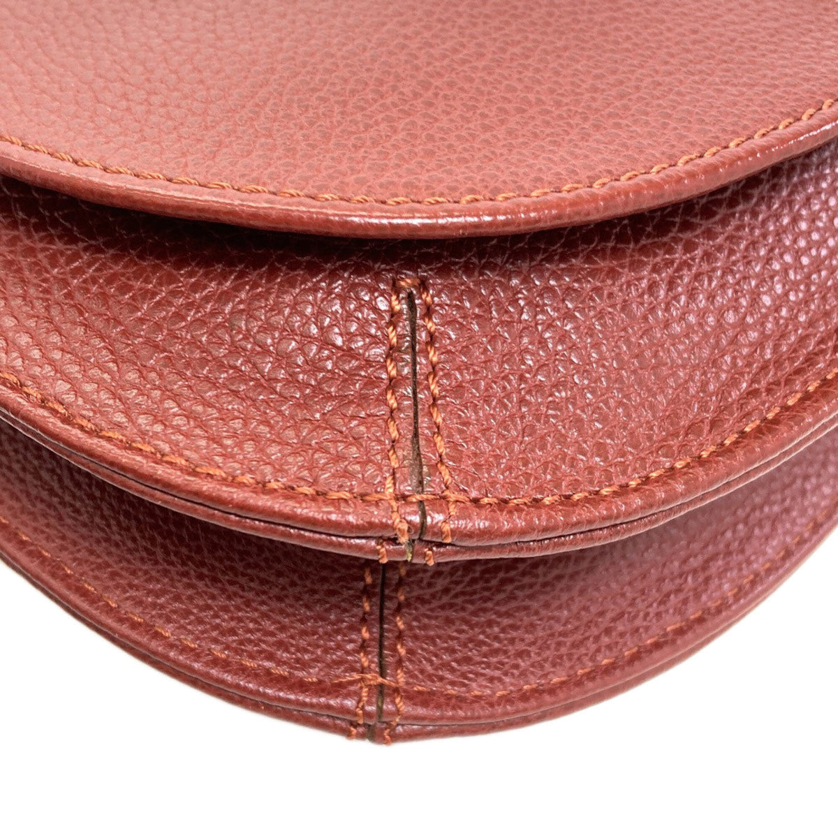 Longchamp Brown Leather Shoulder Bag (Pre-Owned)