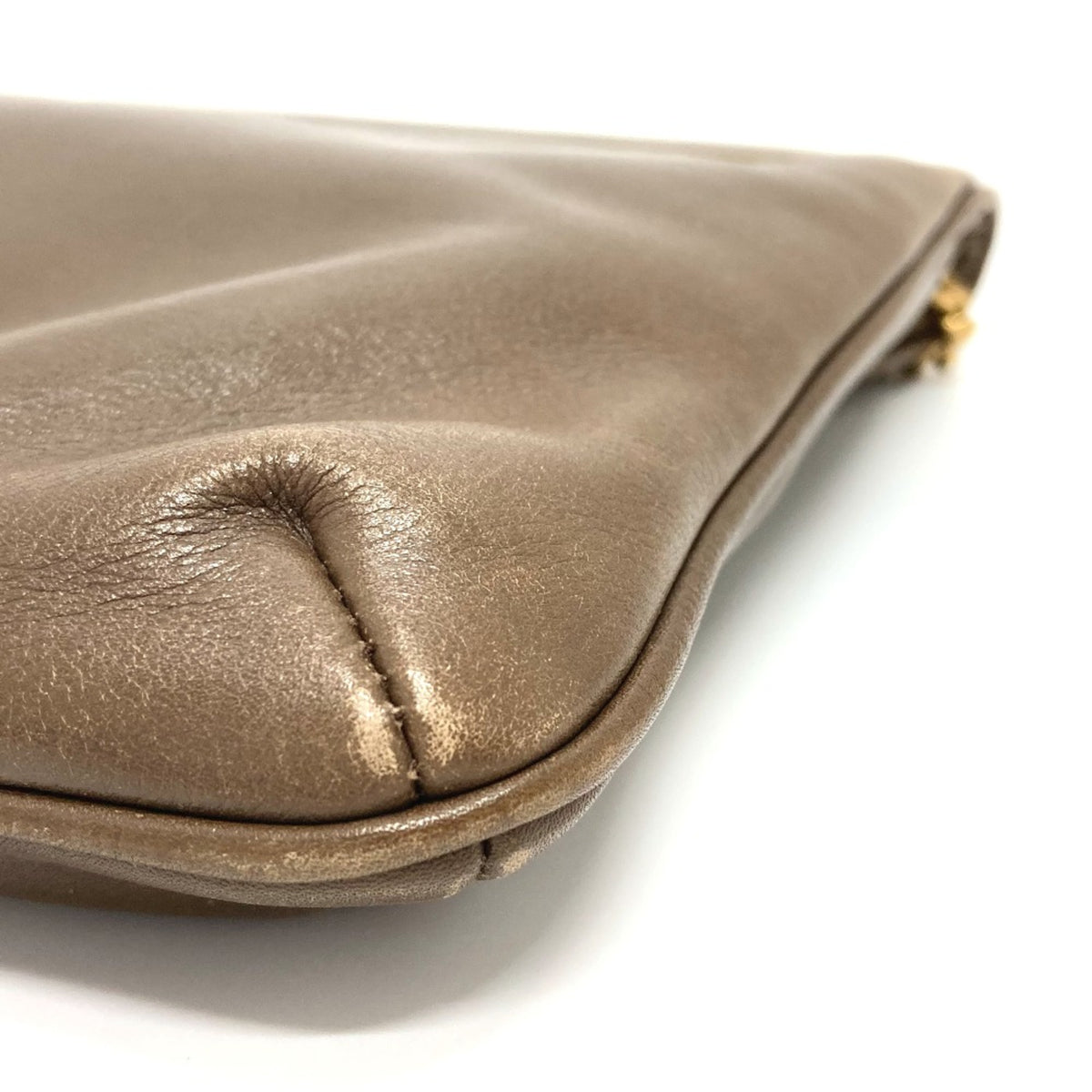 Celine Brown Leather Shoulder Bag (Pre-Owned)