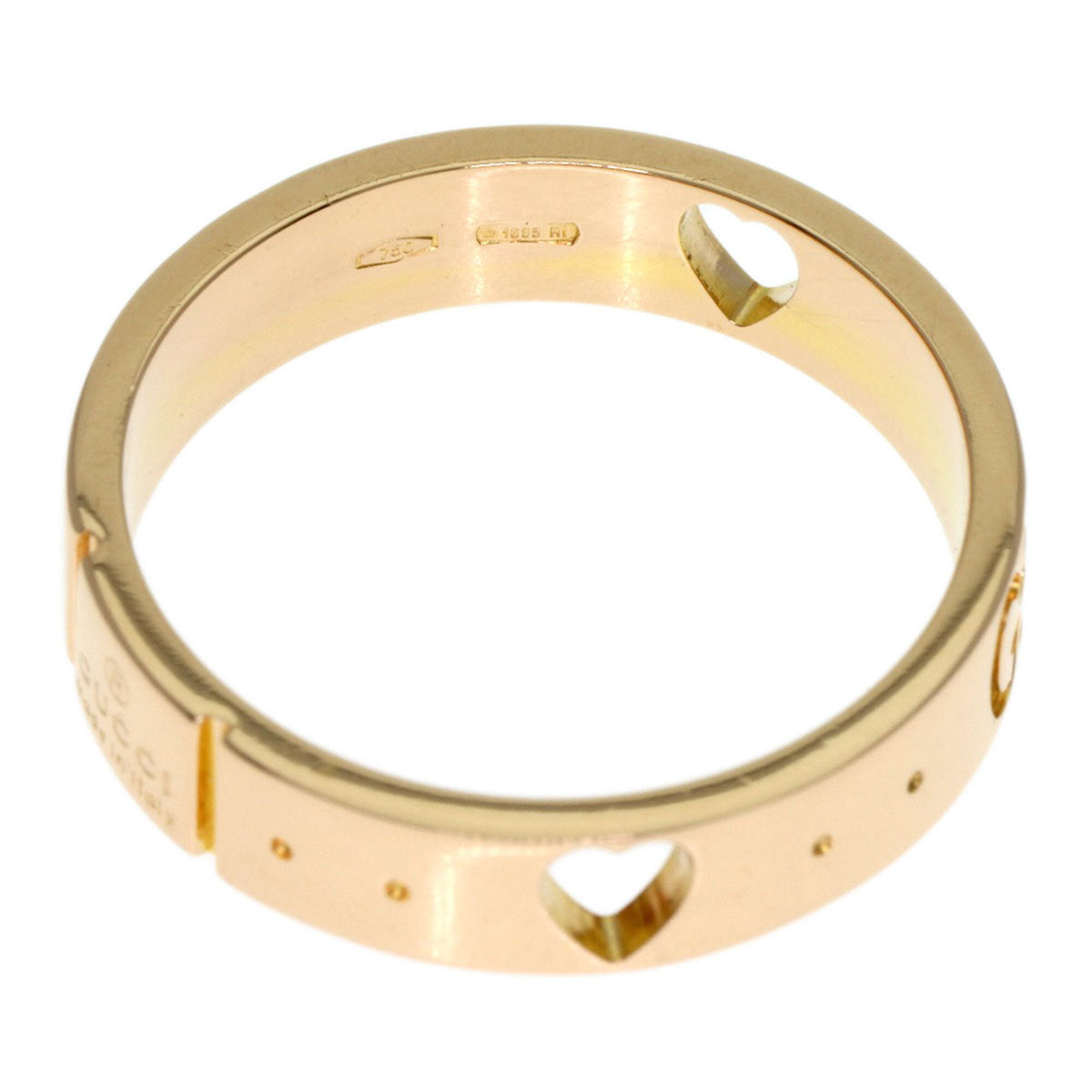 Gucci Pink Gold (18K) Band Ring (Pre-Owned)