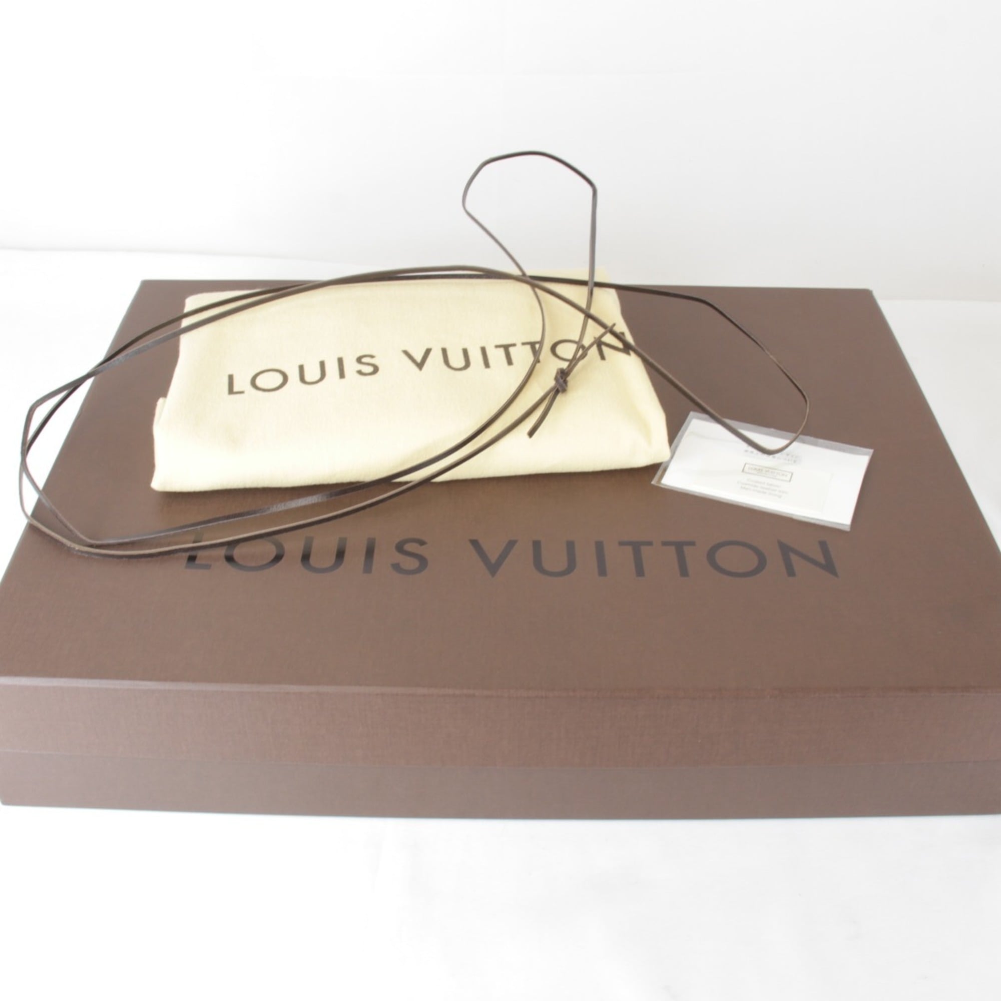 Louis Vuitton Brown Canvas Tote Bag (Pre-Owned)