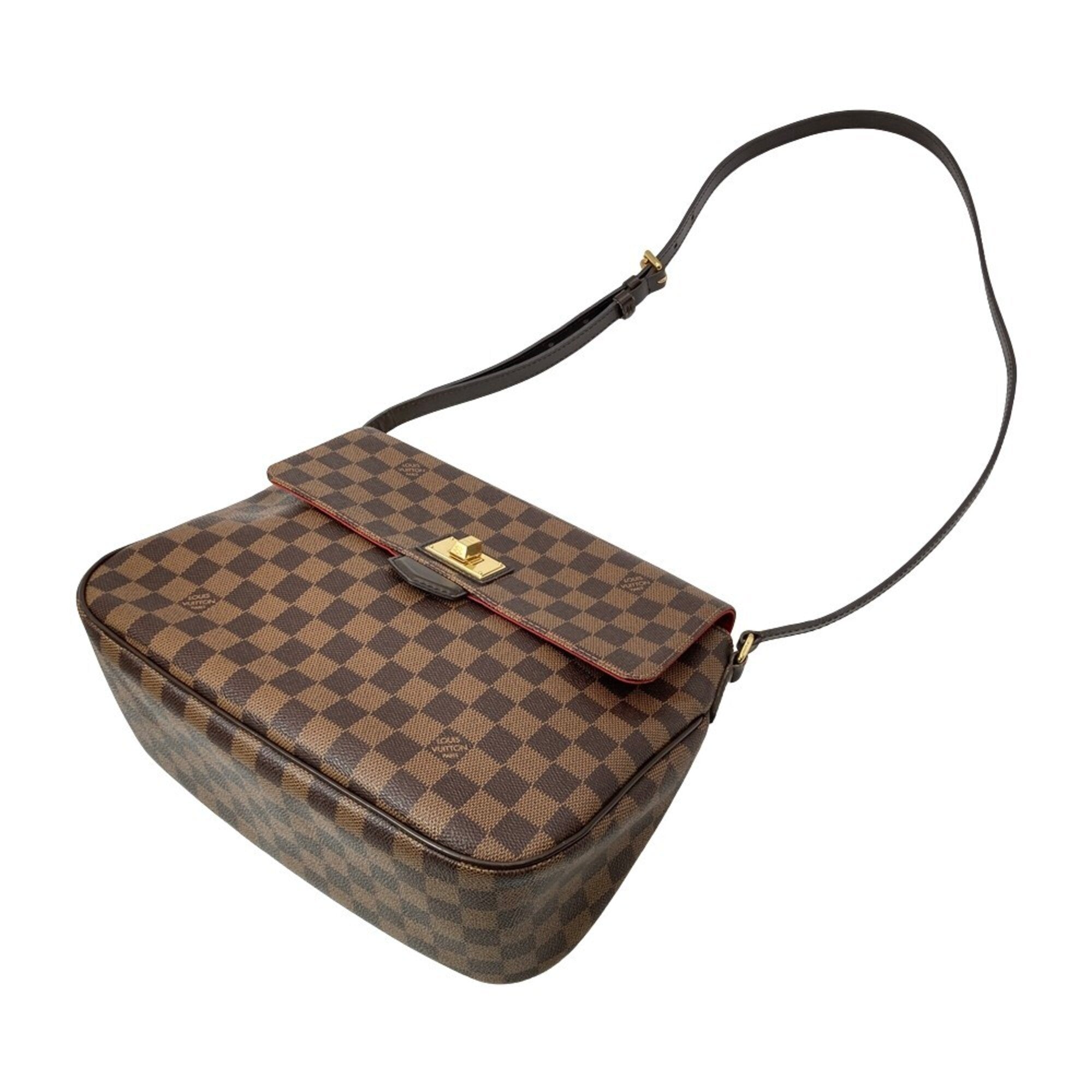 Louis Vuitton Brown Damier Canvas Shoulder Bag (Pre-Owned)