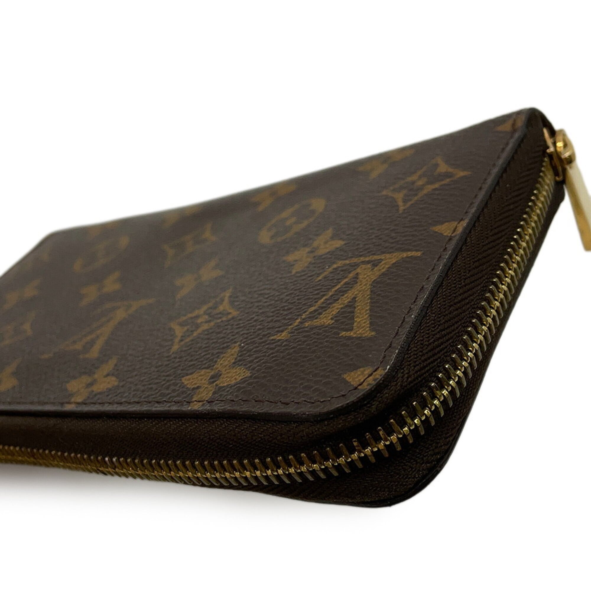 Louis Vuitton Monogram Brown Monogram Long Wallet (Bi-Fold) (Pre-Owned)