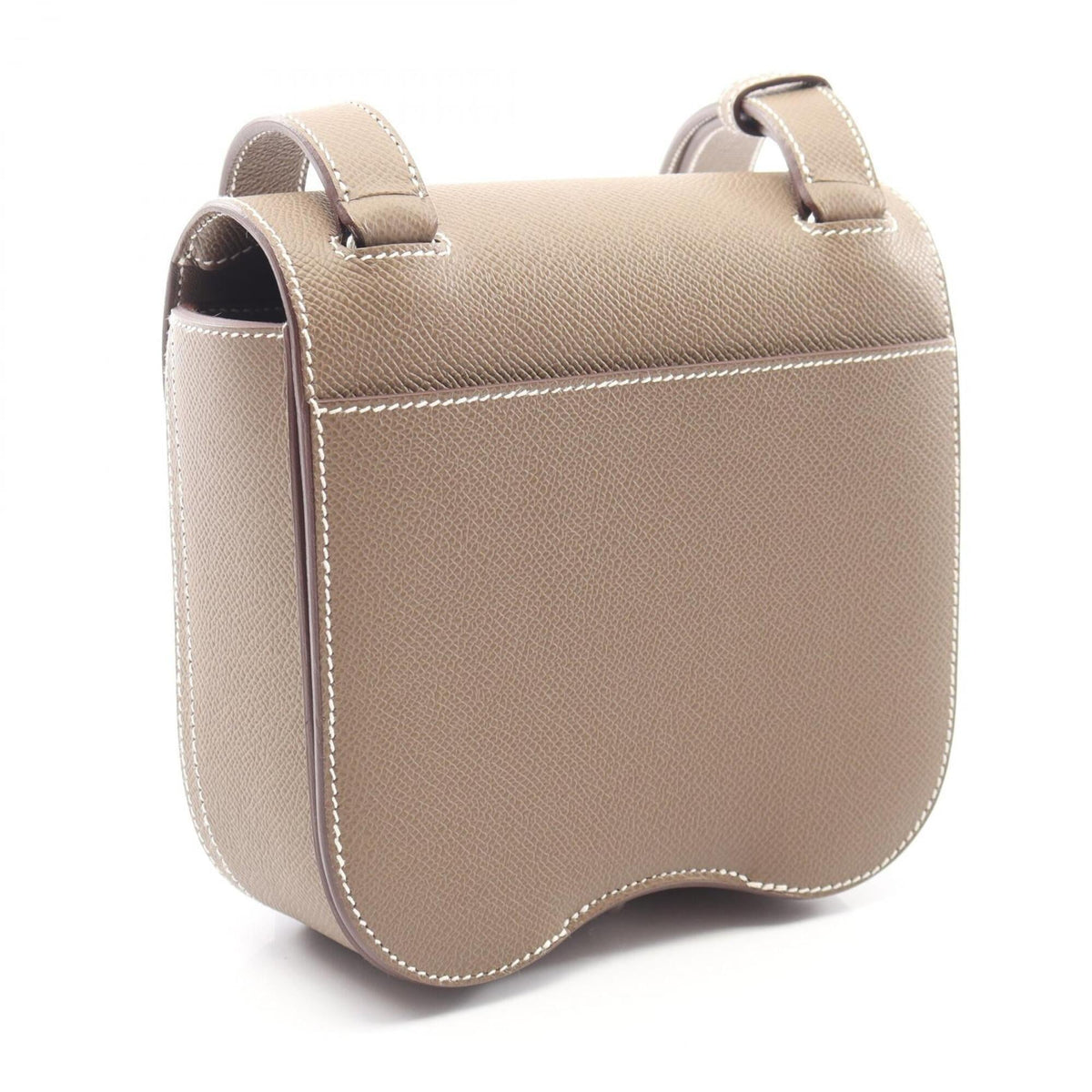 Hermes Etoupe Gray Gray Epsom Leather Shoulder Bag (Pre-Owned)