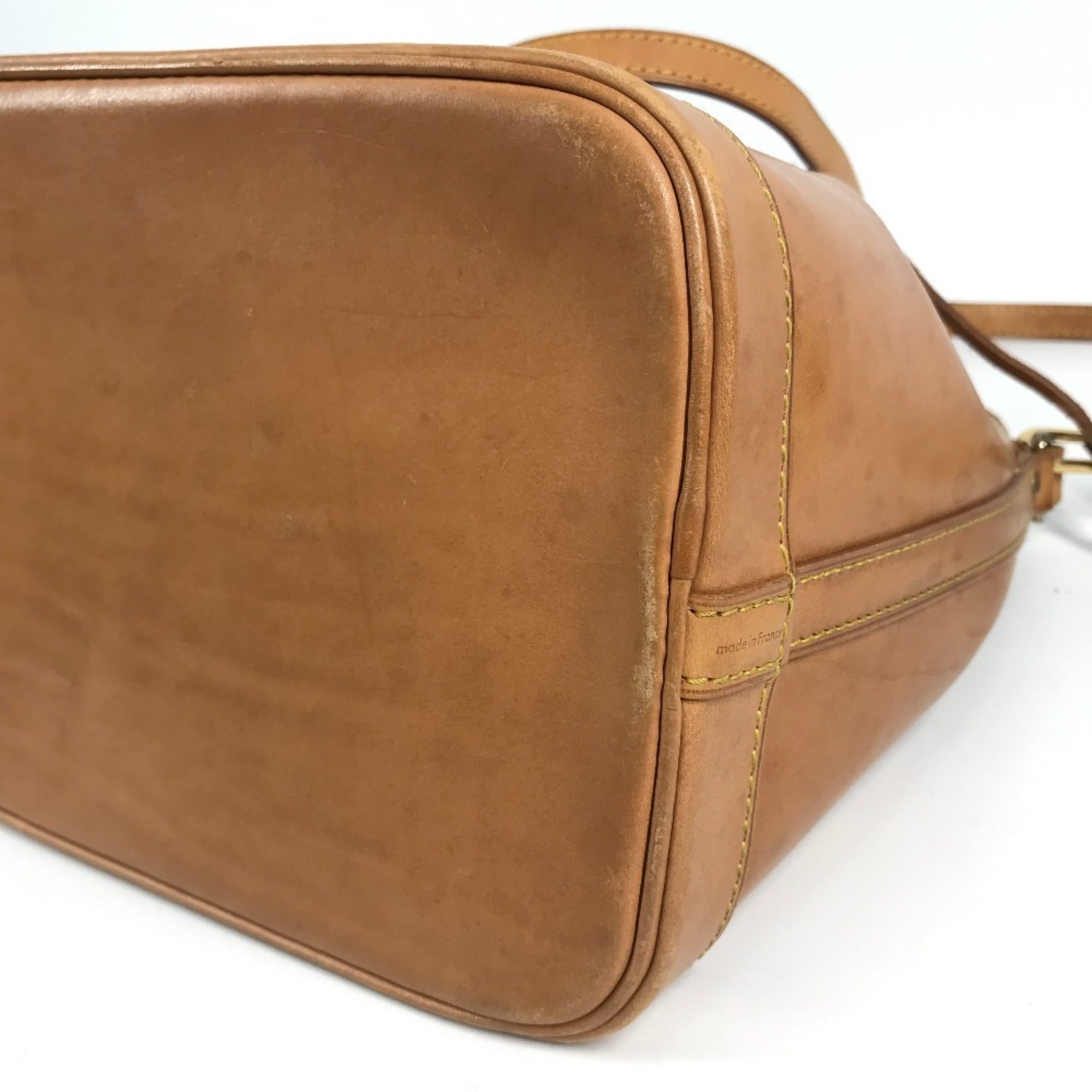Louis Vuitton Beige Nomade Leather Leather Handbag Shoulder Bag (Pre-Owned)