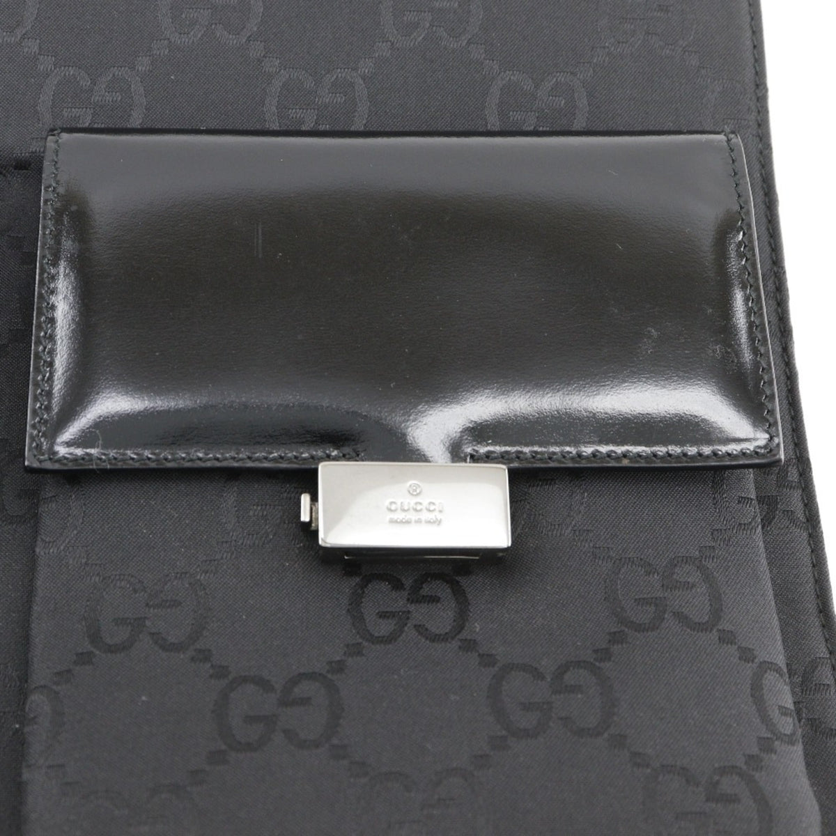 Gucci Black Gg Canvas Tote Bag (Pre-Owned)