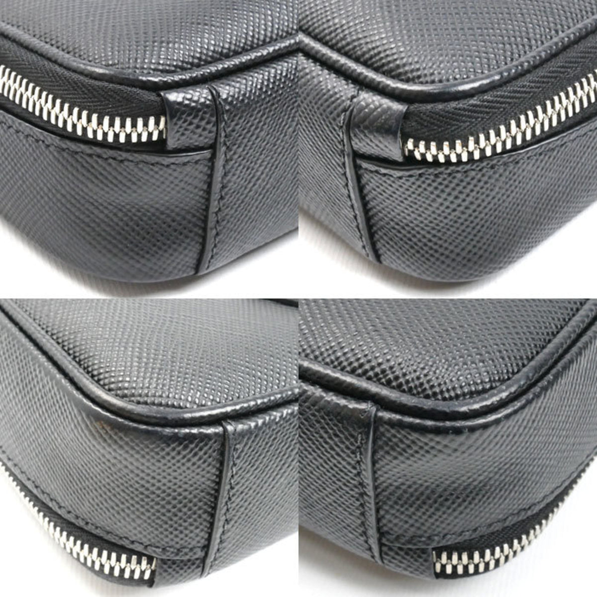 Prada Black Leather Shoulder Bag (Pre-Owned)