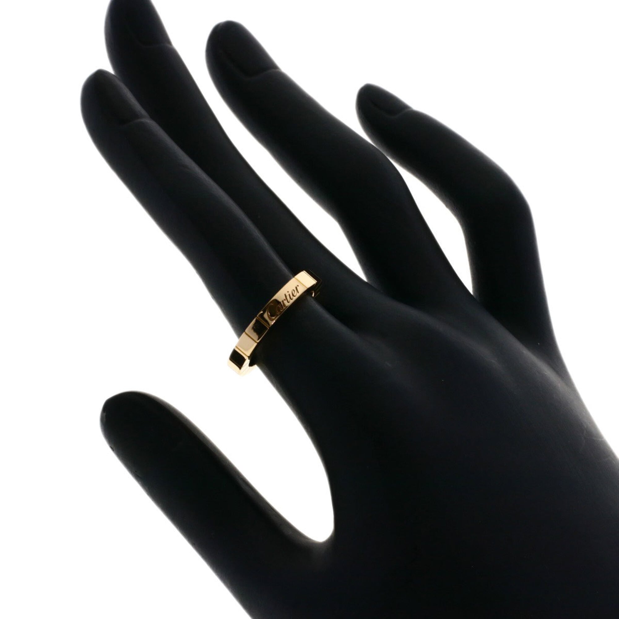 Cartier Lanieres Pink Gold (18K) Band Ring (Pre-Owned)
