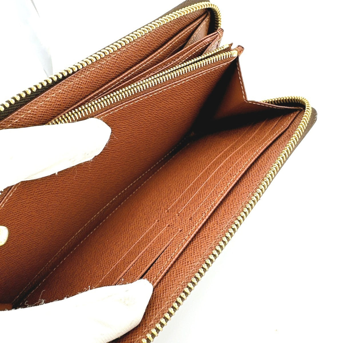Louis Vuitton Monogram Brown Monogram Long Wallet (Bi-Fold) (Pre-Owned)