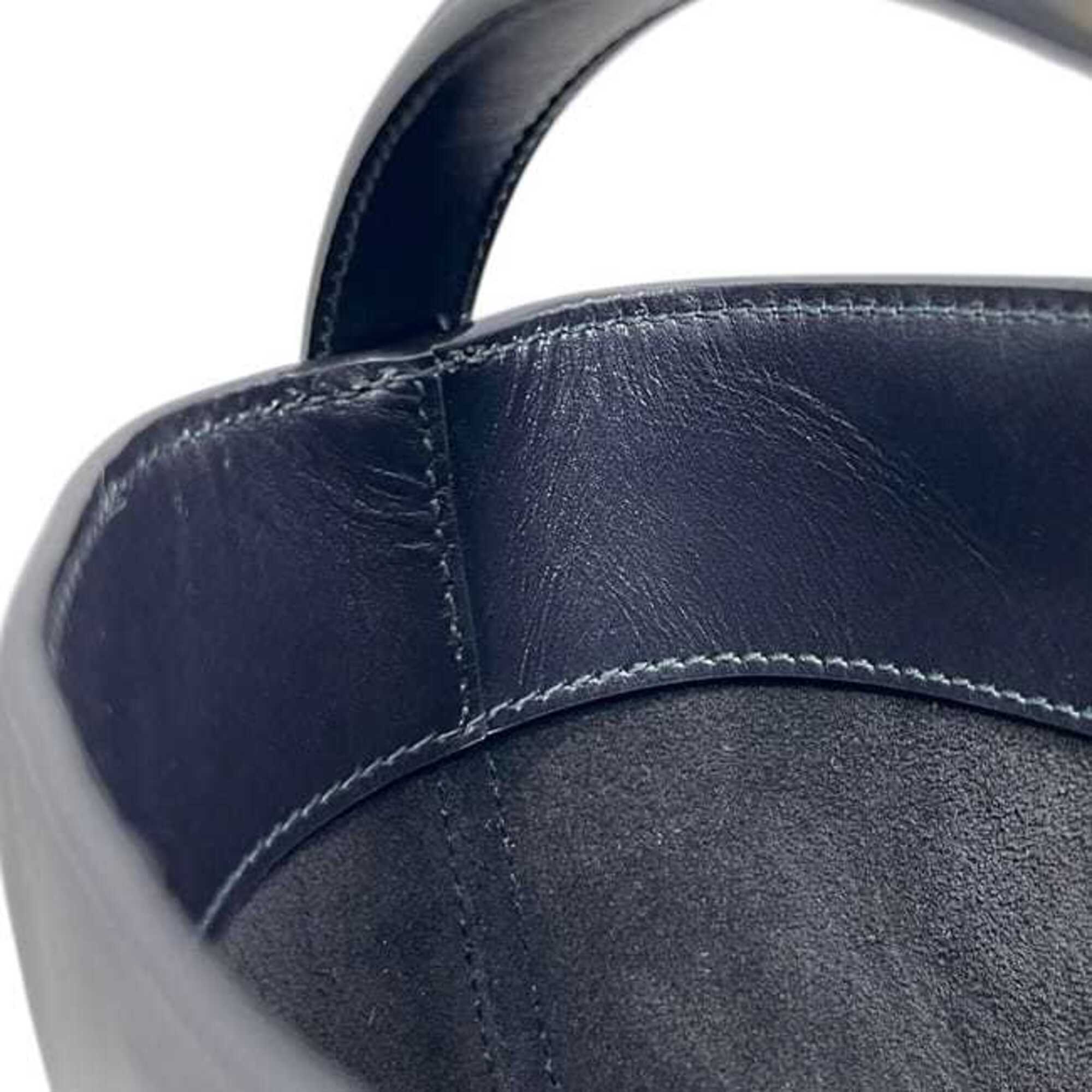 Saint Laurent Black Leather Shoulder Bag (Pre-Owned)