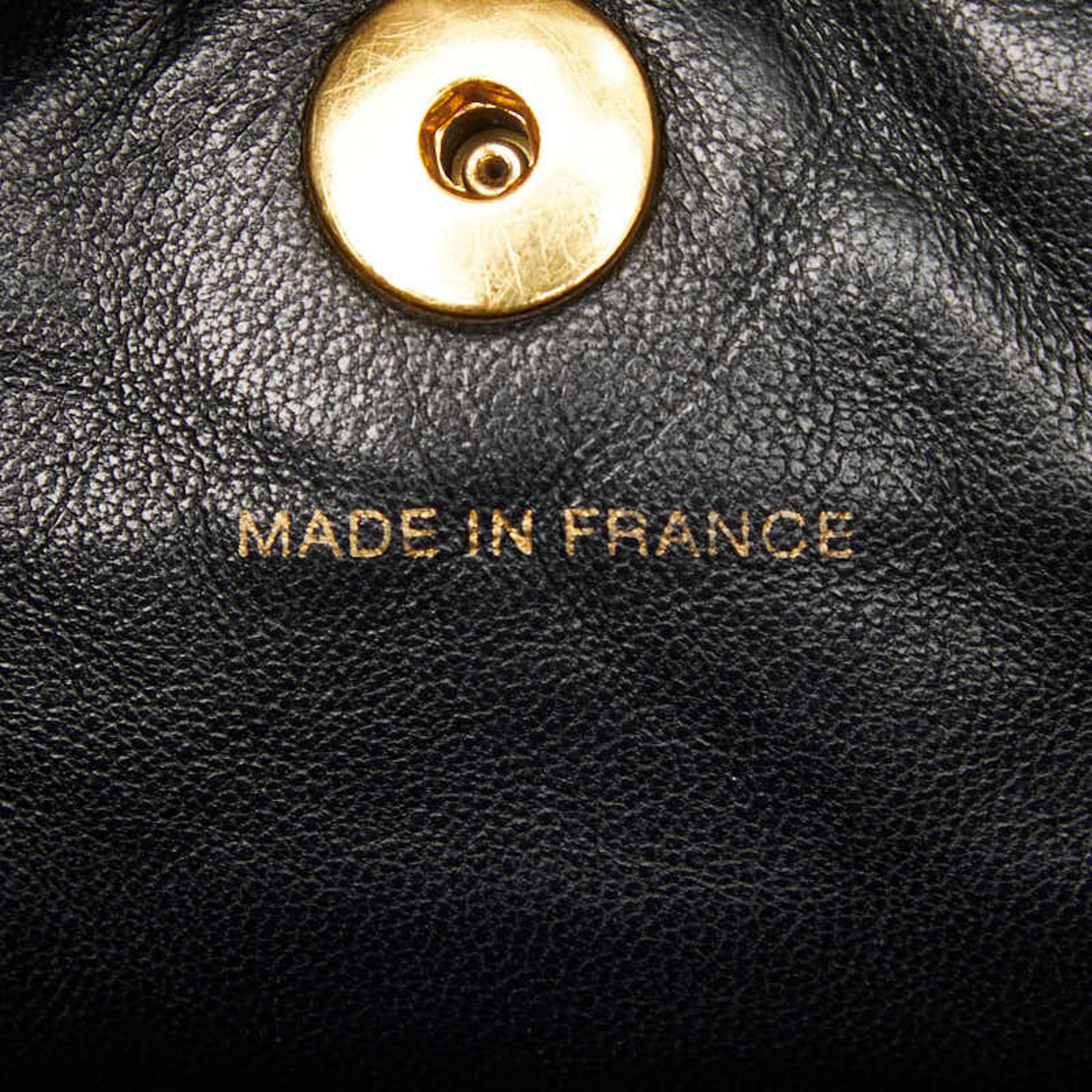 Chanel Black Leather Backpack (Pre-Owned)
