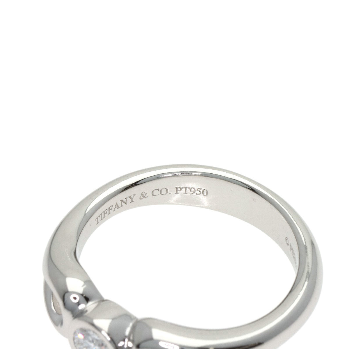 Tiffany Platinum 950 Band Ring (Pre-Owned)