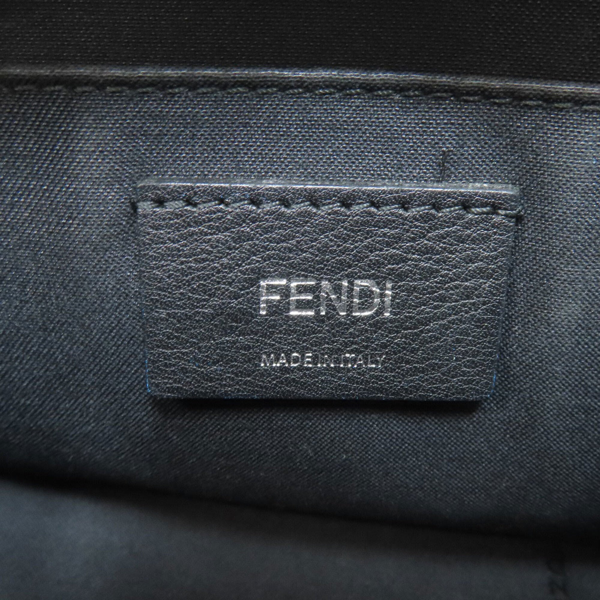 Fendi Black Leather Handbag (Pre-Owned)