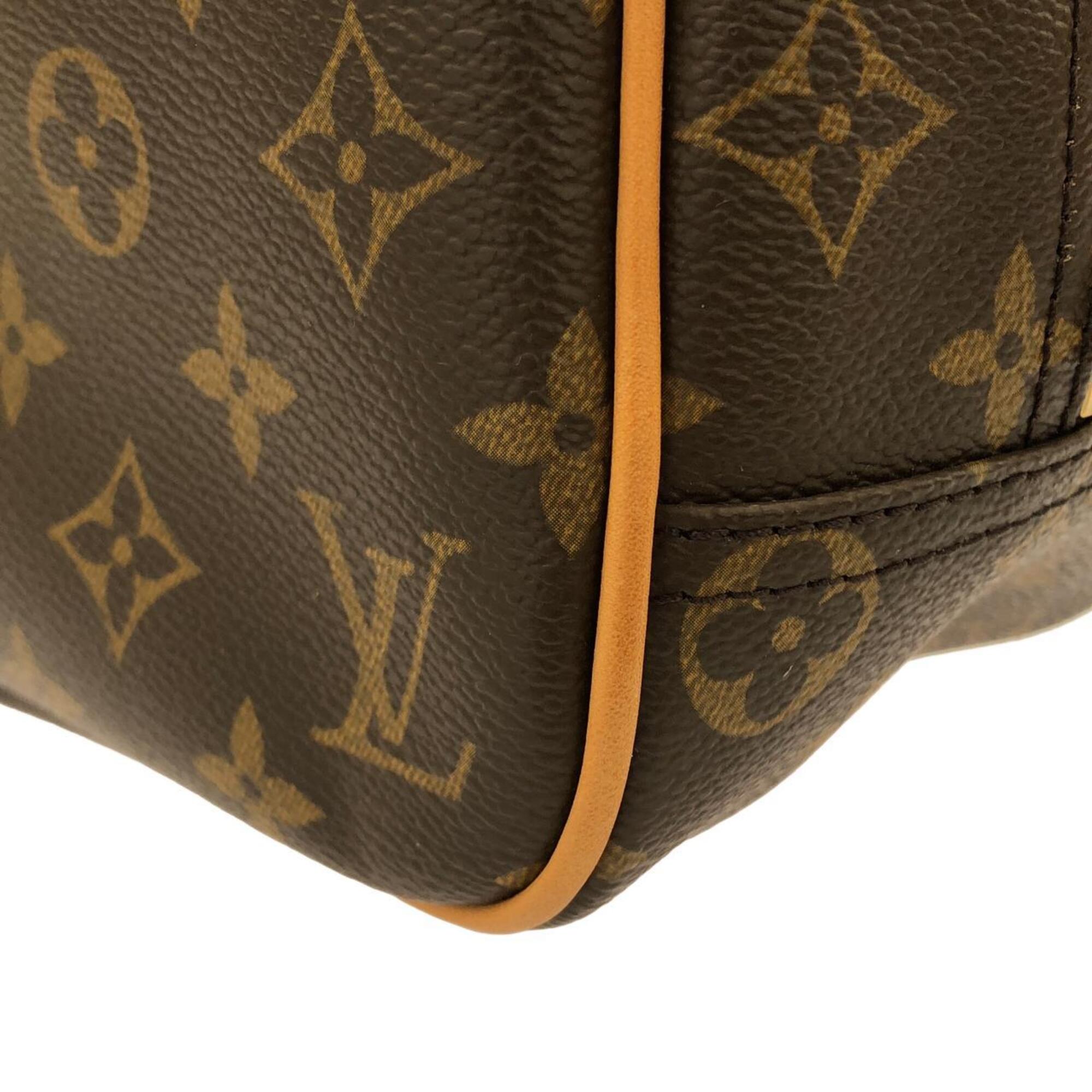 Louis Vuitton Monogram Marron Coated Canvas Handbag (Pre-Owned)