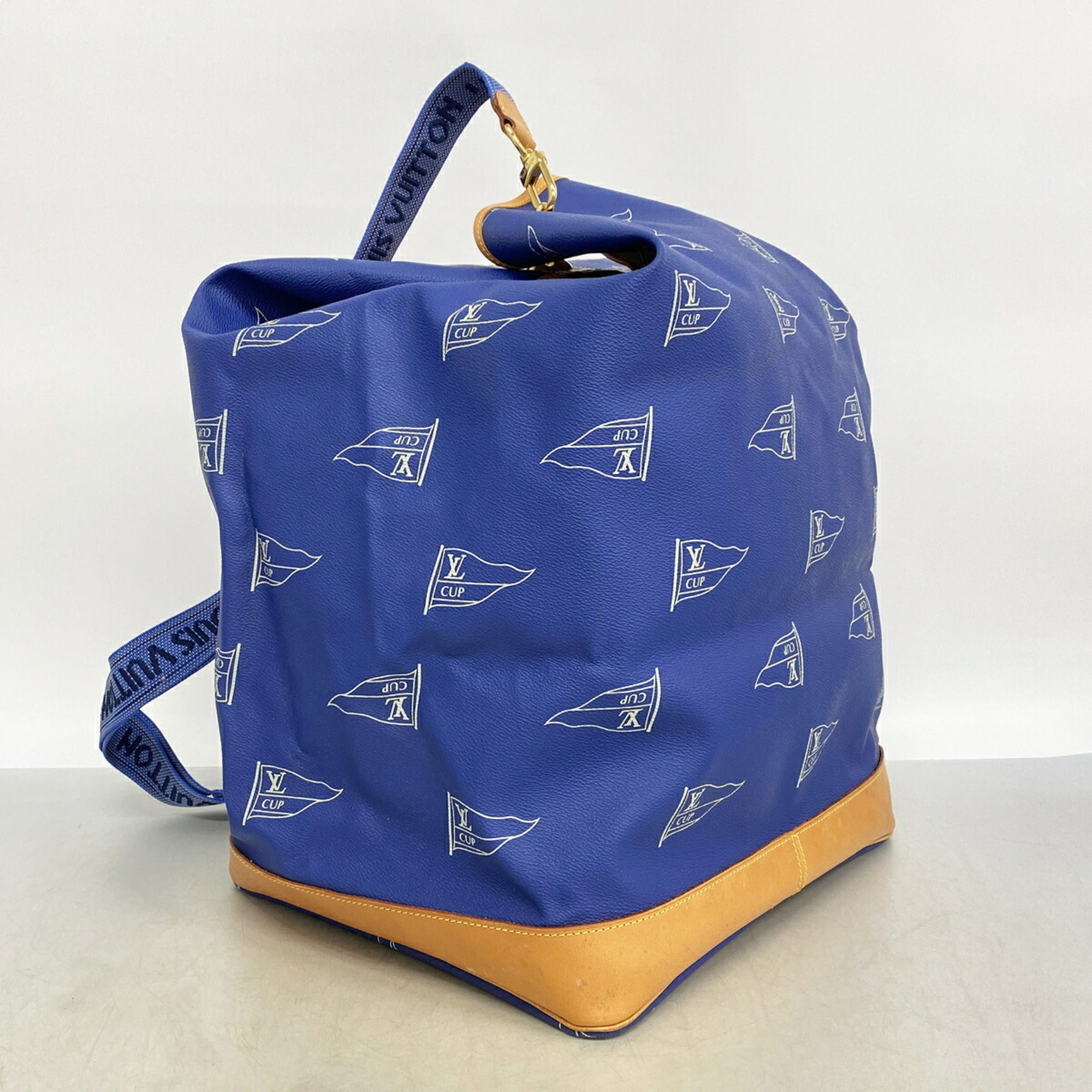 Louis Vuitton Blue Boston Bag (Pre-Owned)