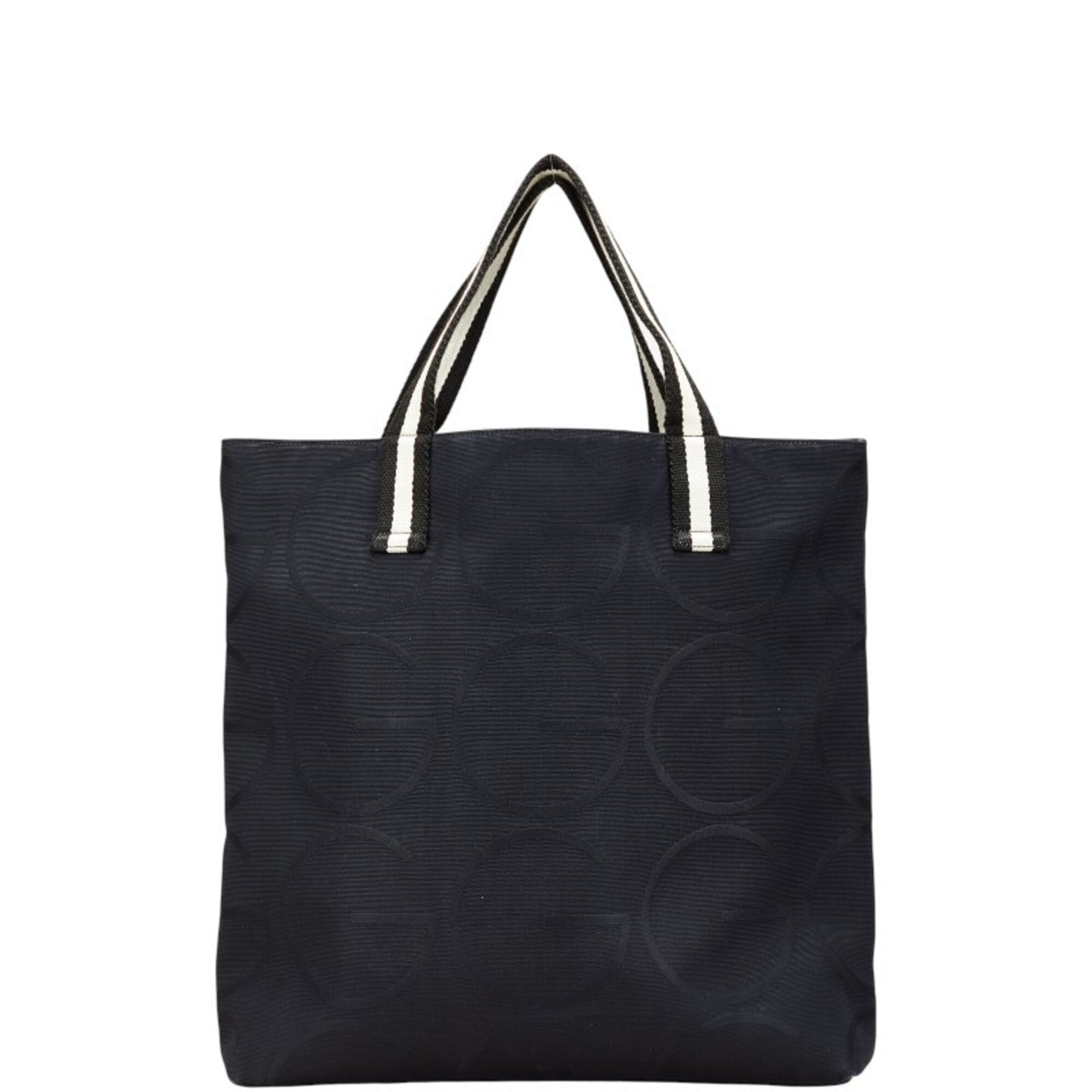 Gucci Black Canvas Tote Bag (Pre-Owned)