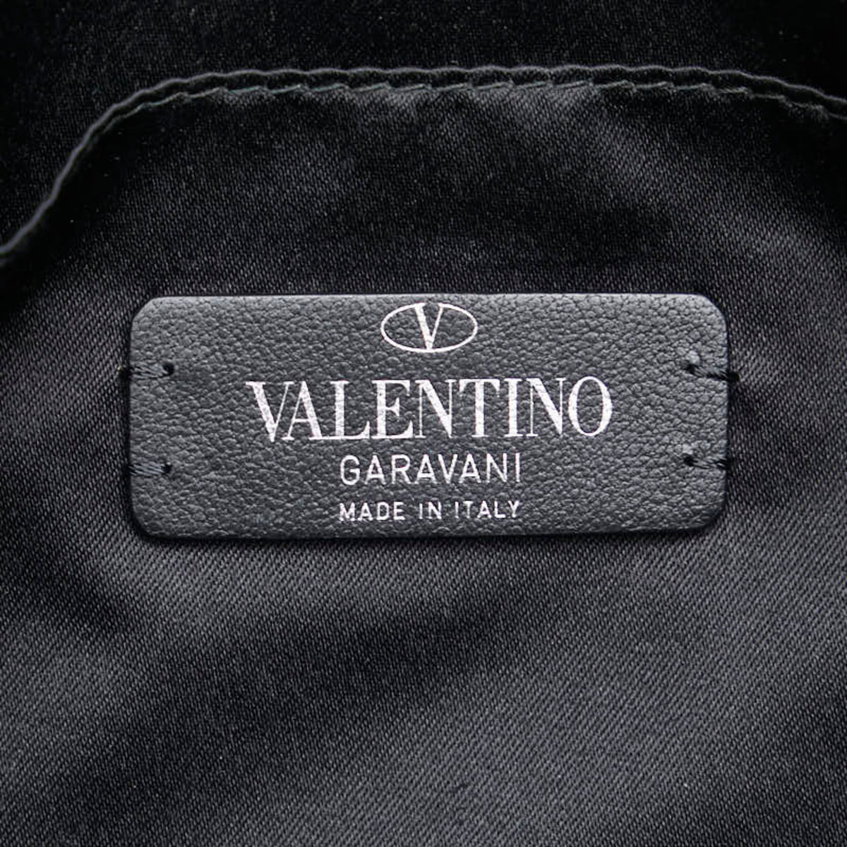 Valentino Black Multi-Color Leather Clutch Bag (Pre-Owned)