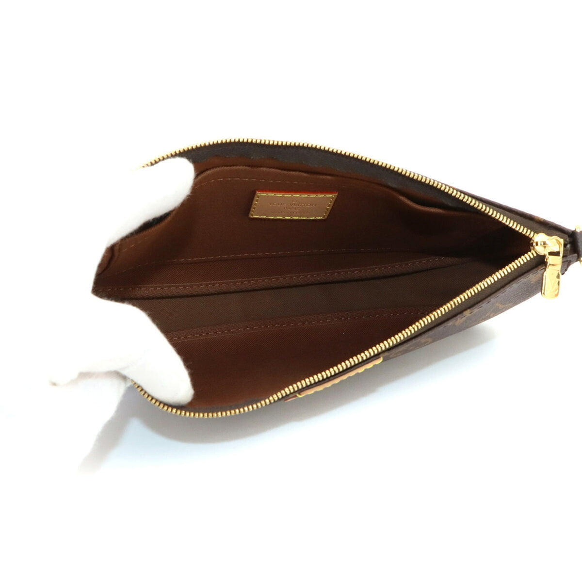 Louis Vuitton Monogram Rose Clair Monogram Handbag Pochette Pouch Shoulder Bag (Pre-Owned)